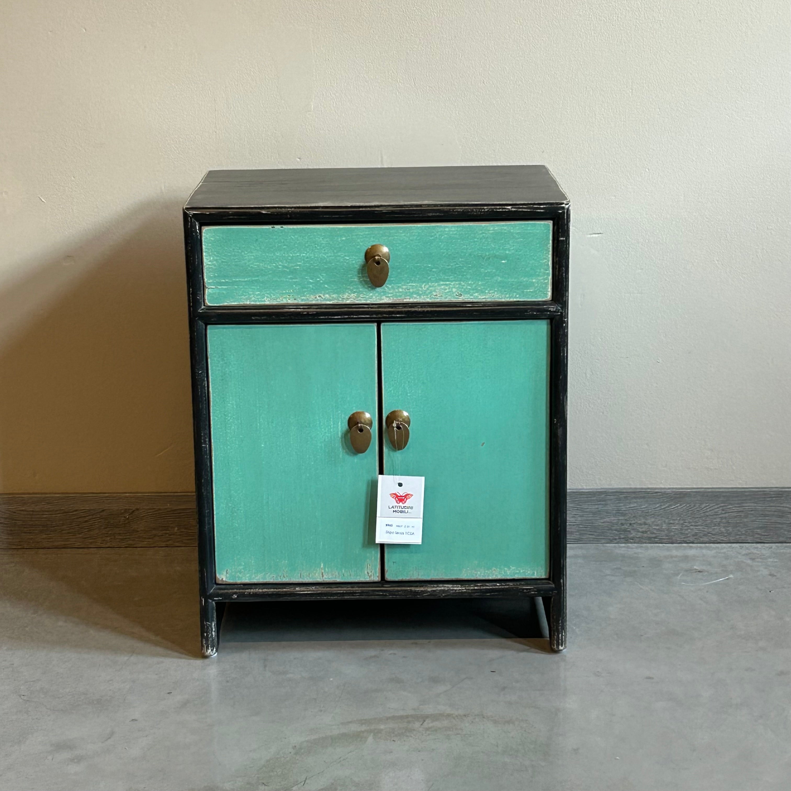 COMODINO CINESE LACCATO