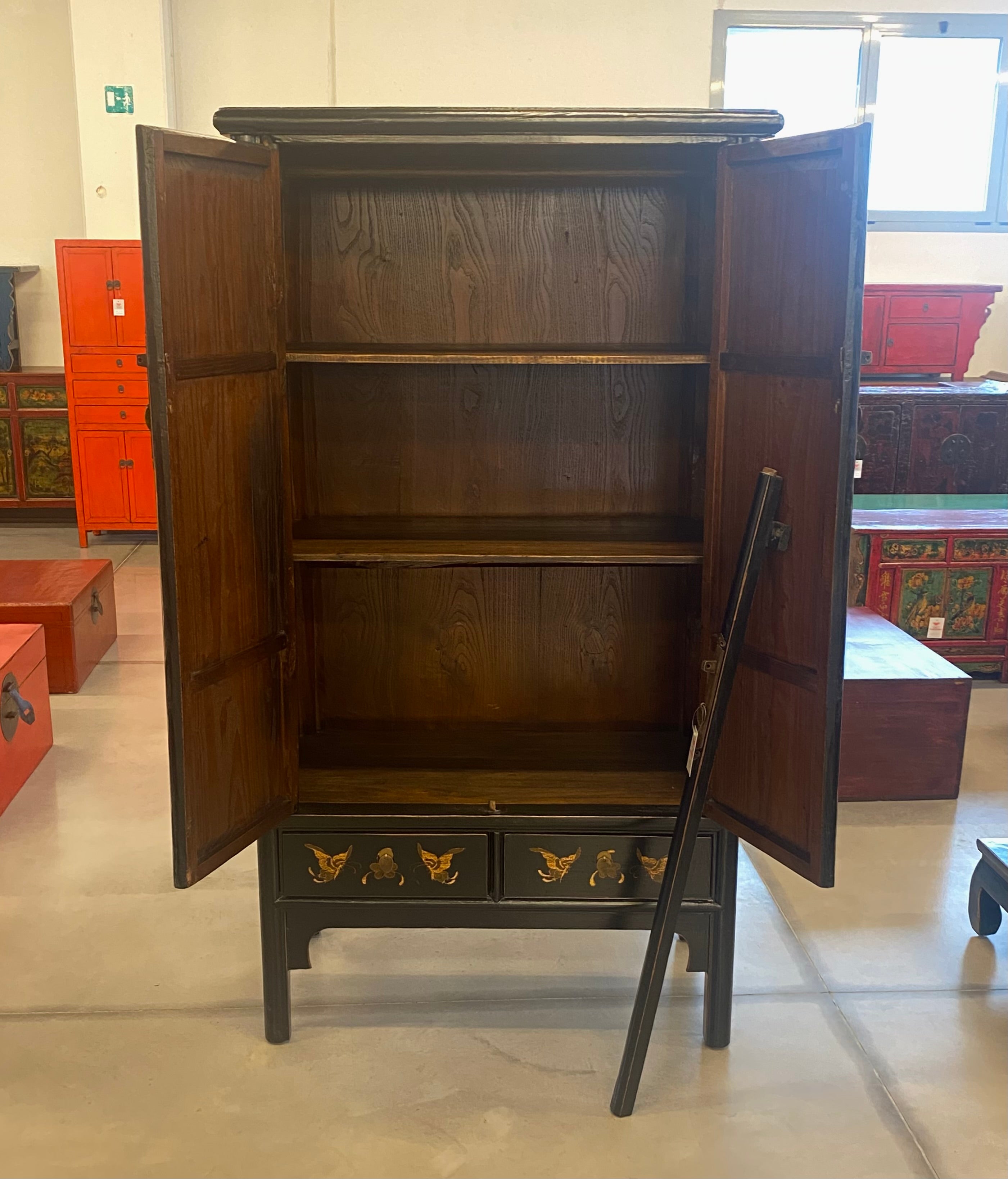 ARMADIO CINESE DECORATO DELLO SHANXI