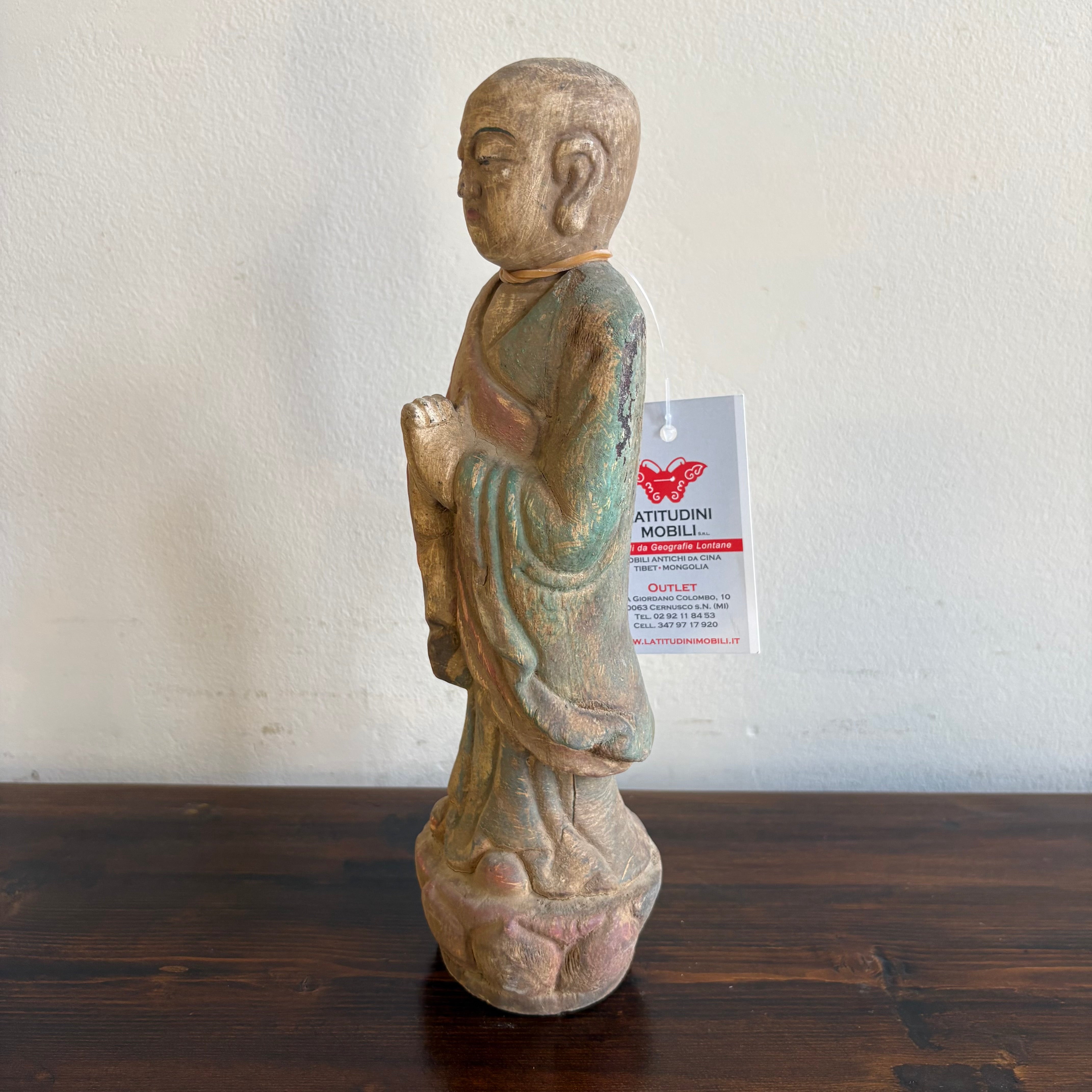 STATUETTA LIGNEA MONACO IN PIEDI