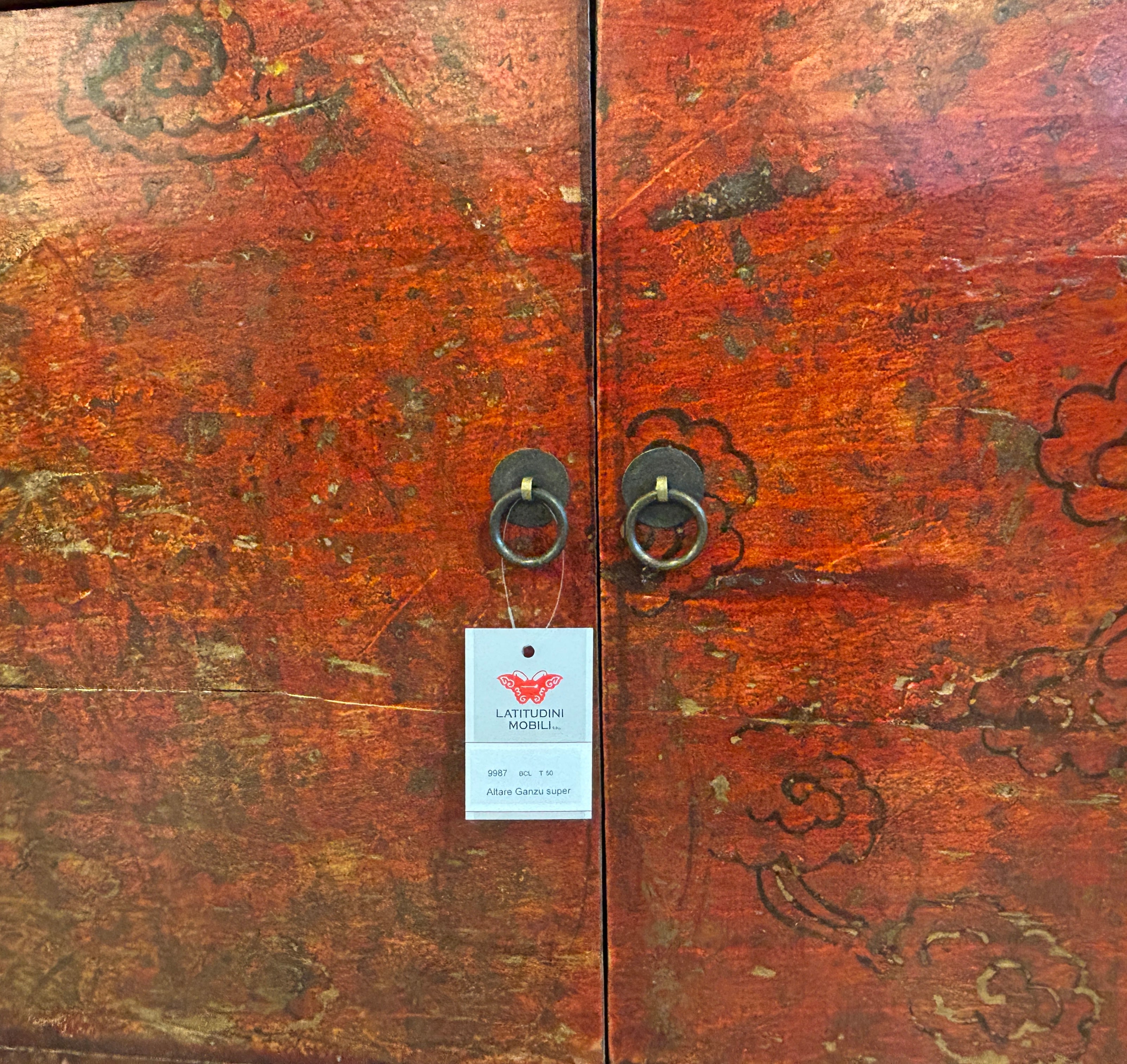 GRANDE CREDENZA ALTARE CINESE DEL GANZU