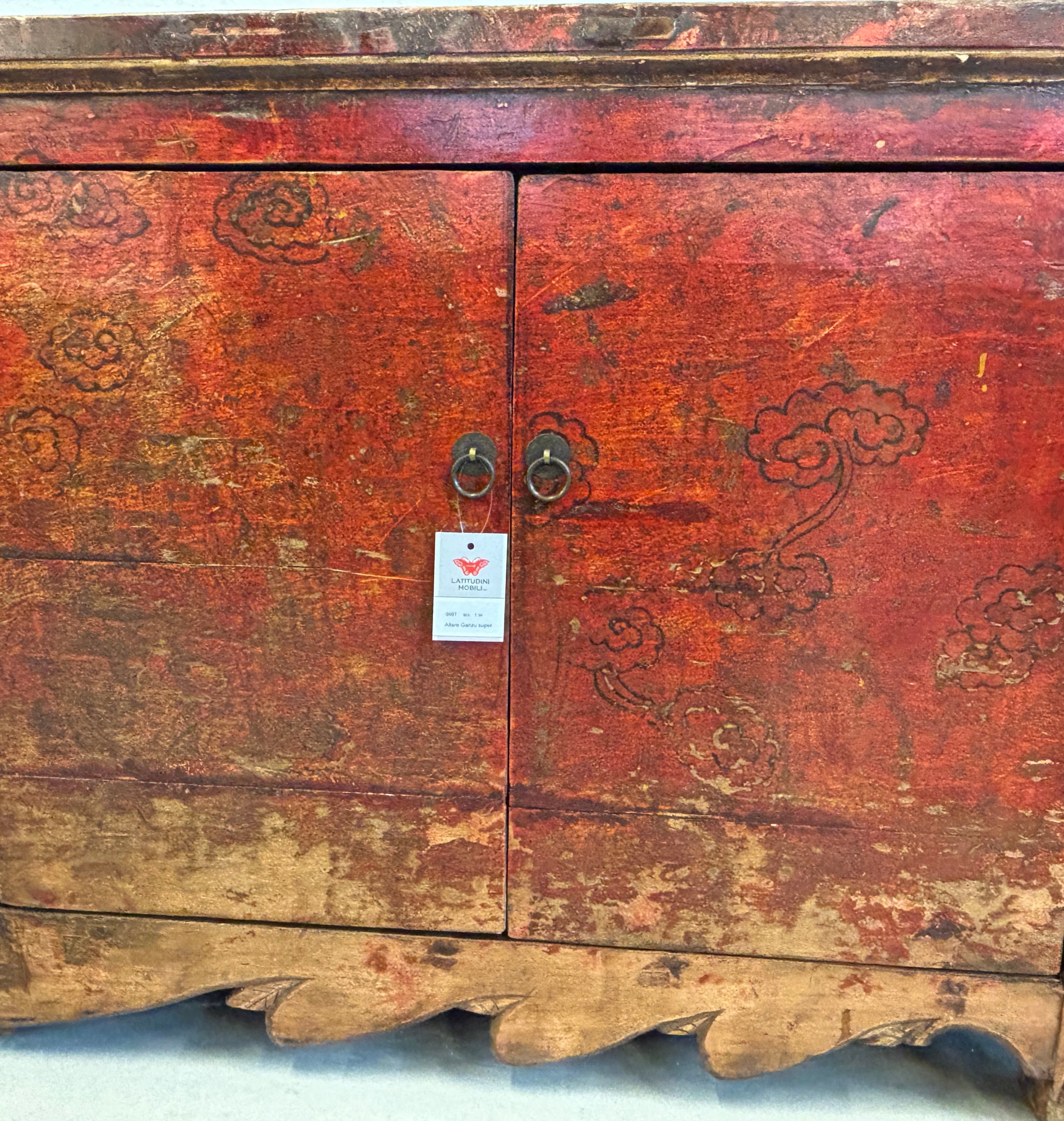 GRANDE CREDENZA ALTARE CINESE DEL GANZU