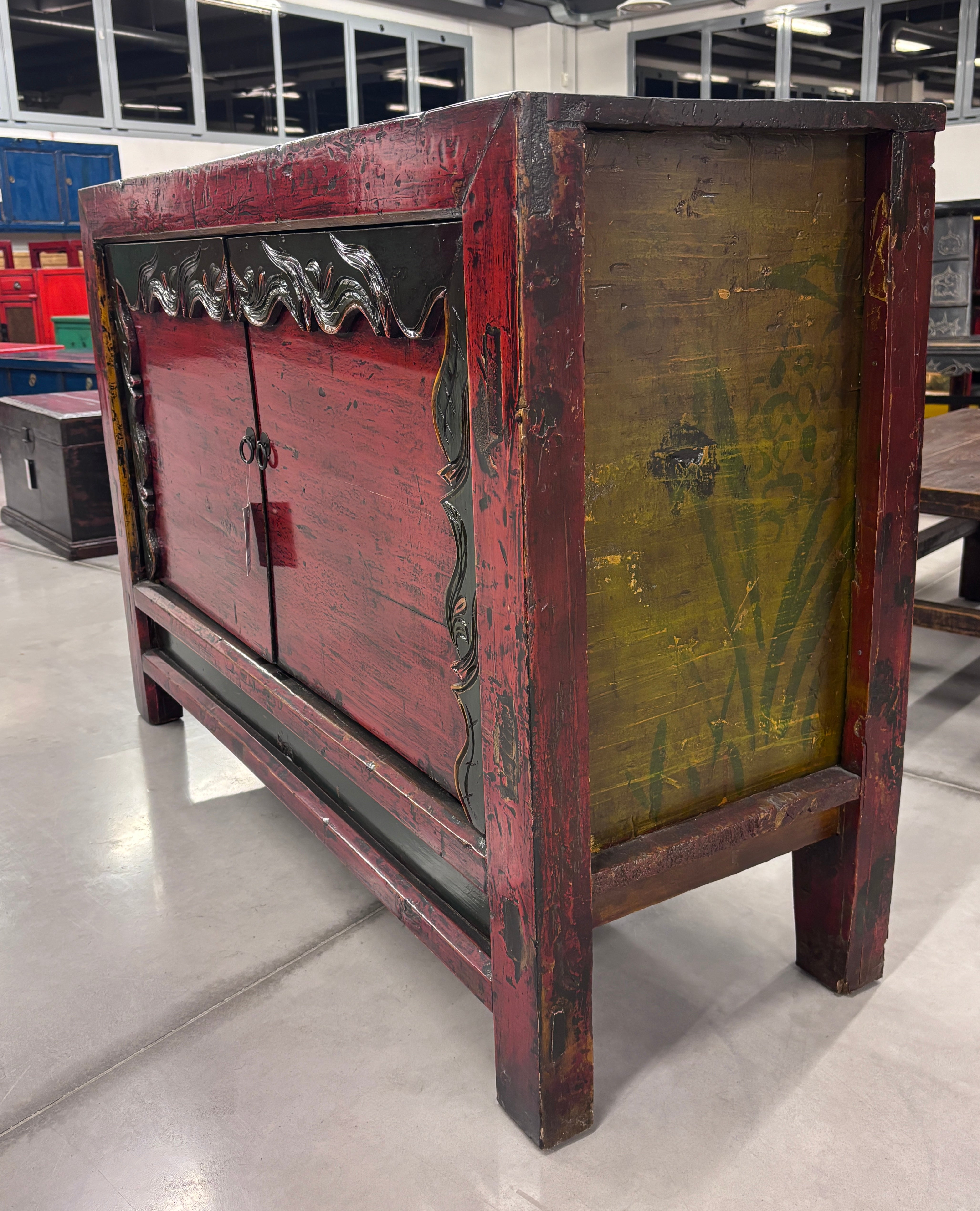 MADIA CINESE DEL GANZU ANTE FRAME A SBALZO