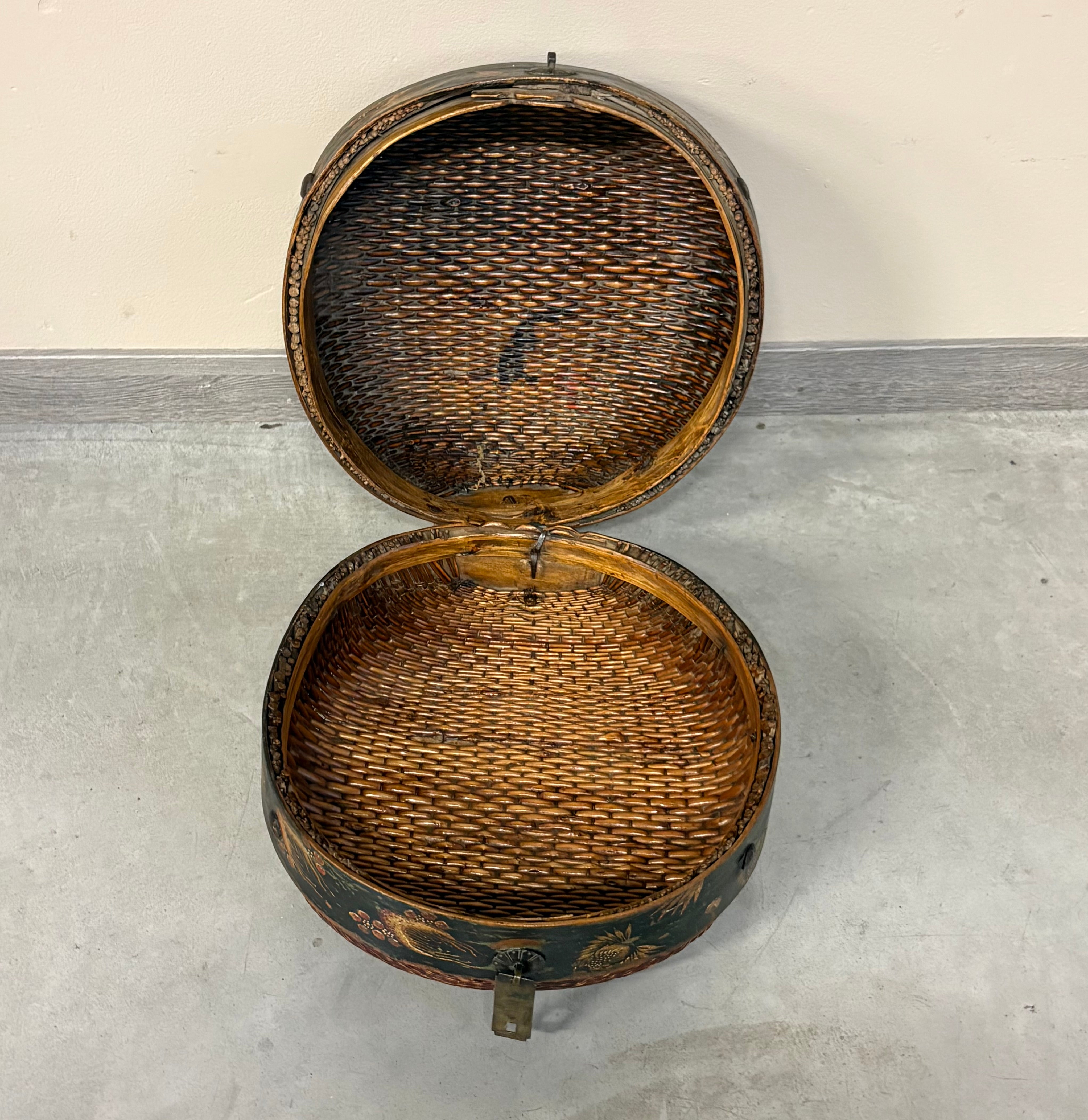 CESTA CONTENITORE PORTAPESCI CINESE