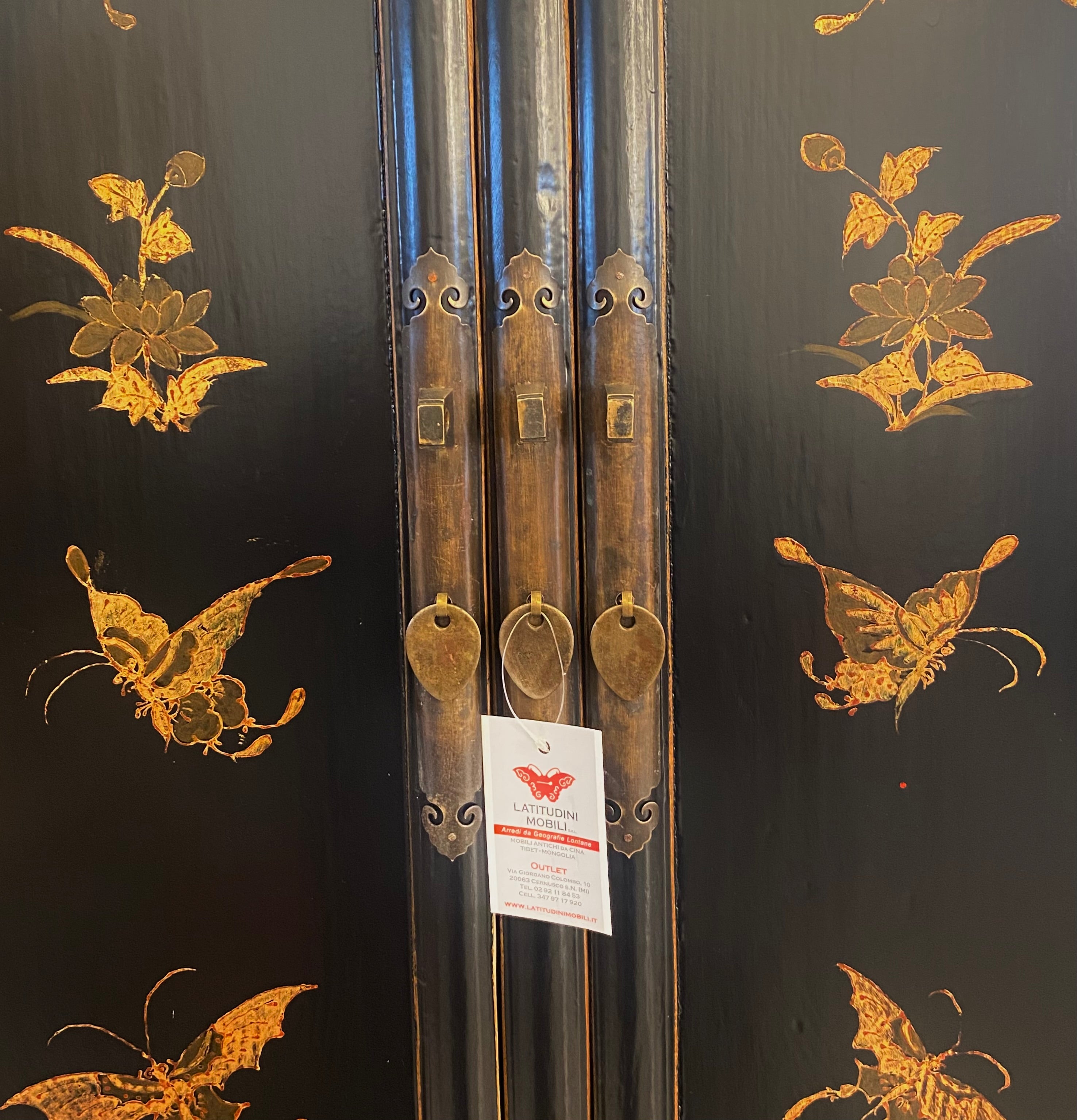 ARMADIO CINESE DECORATO DELLO SHANXI