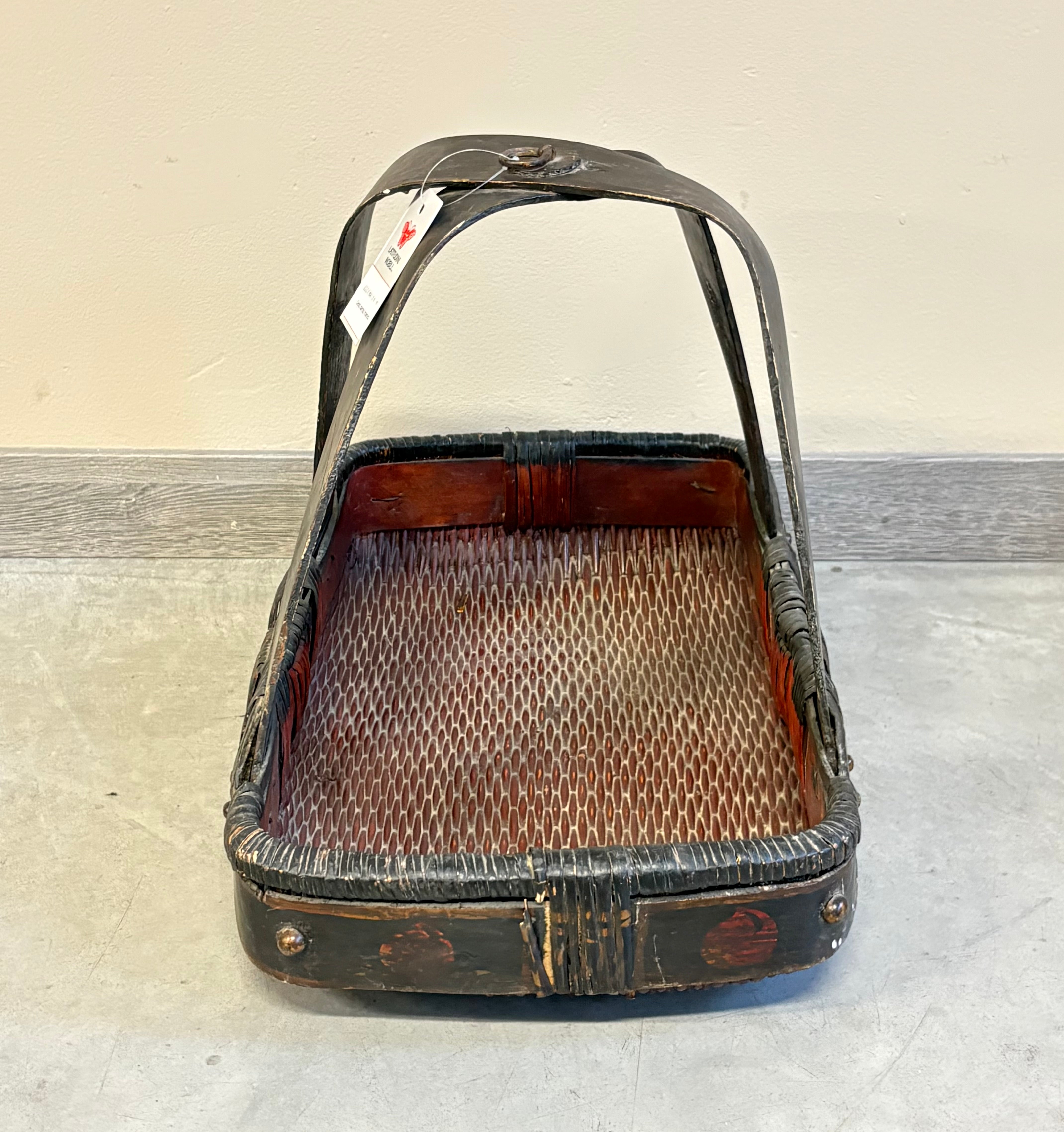 CESTA CINESE IN BAMBU'