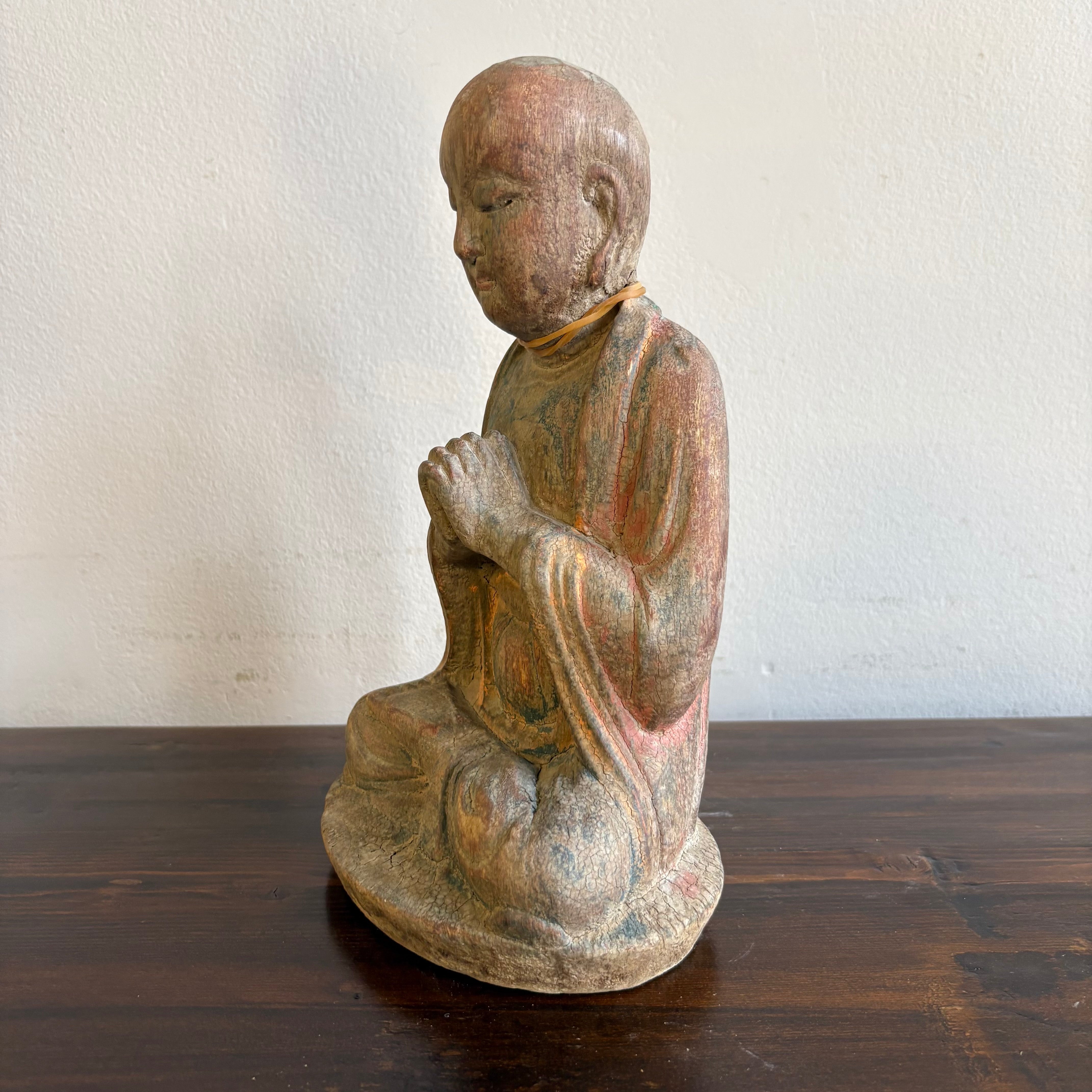 STATUETTA LIGNEA BUDDHA