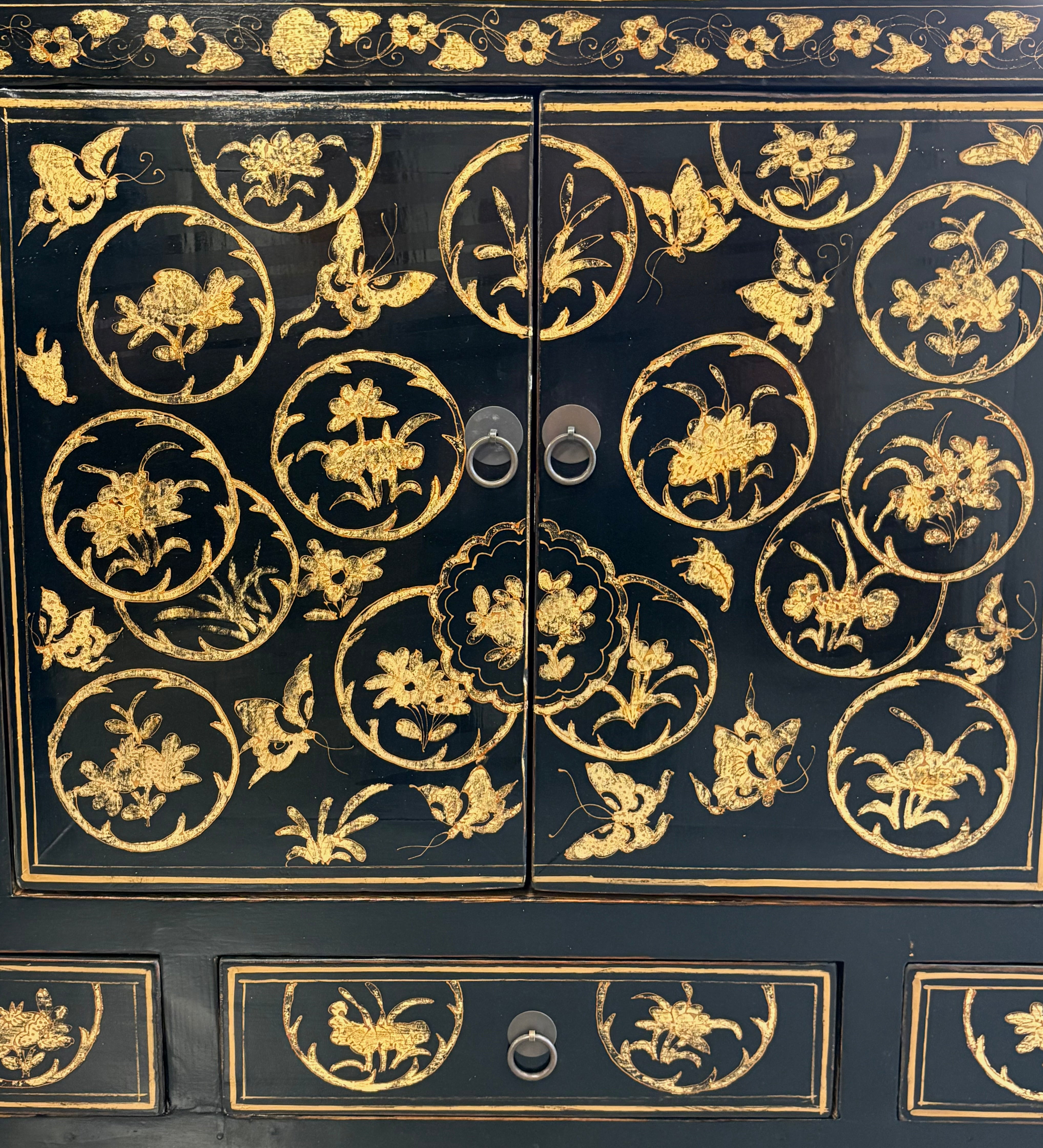 BUFFET SHANXI LACCA DECORATA