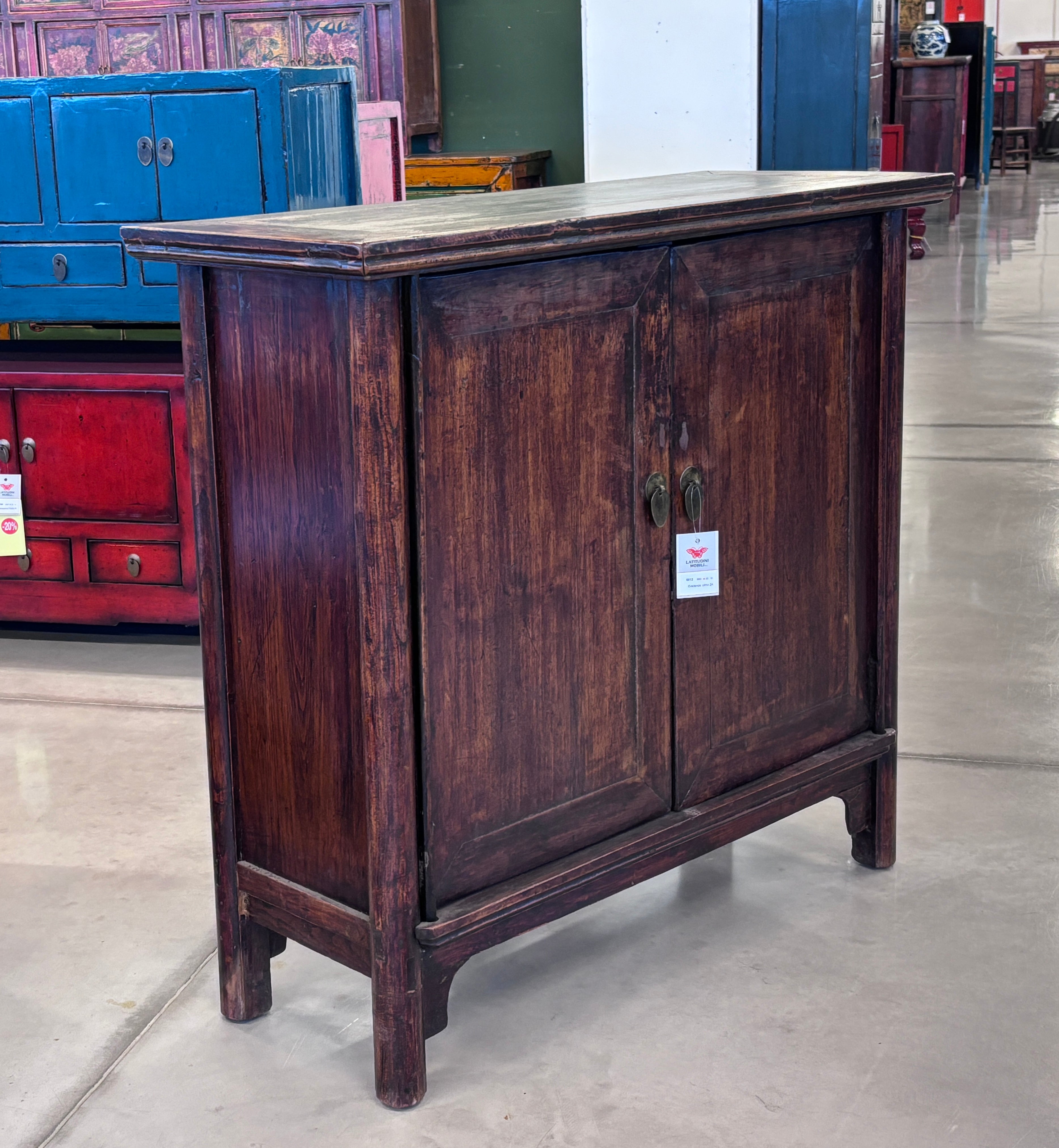 CREDENZA OLMO CINESE 2 ANTE