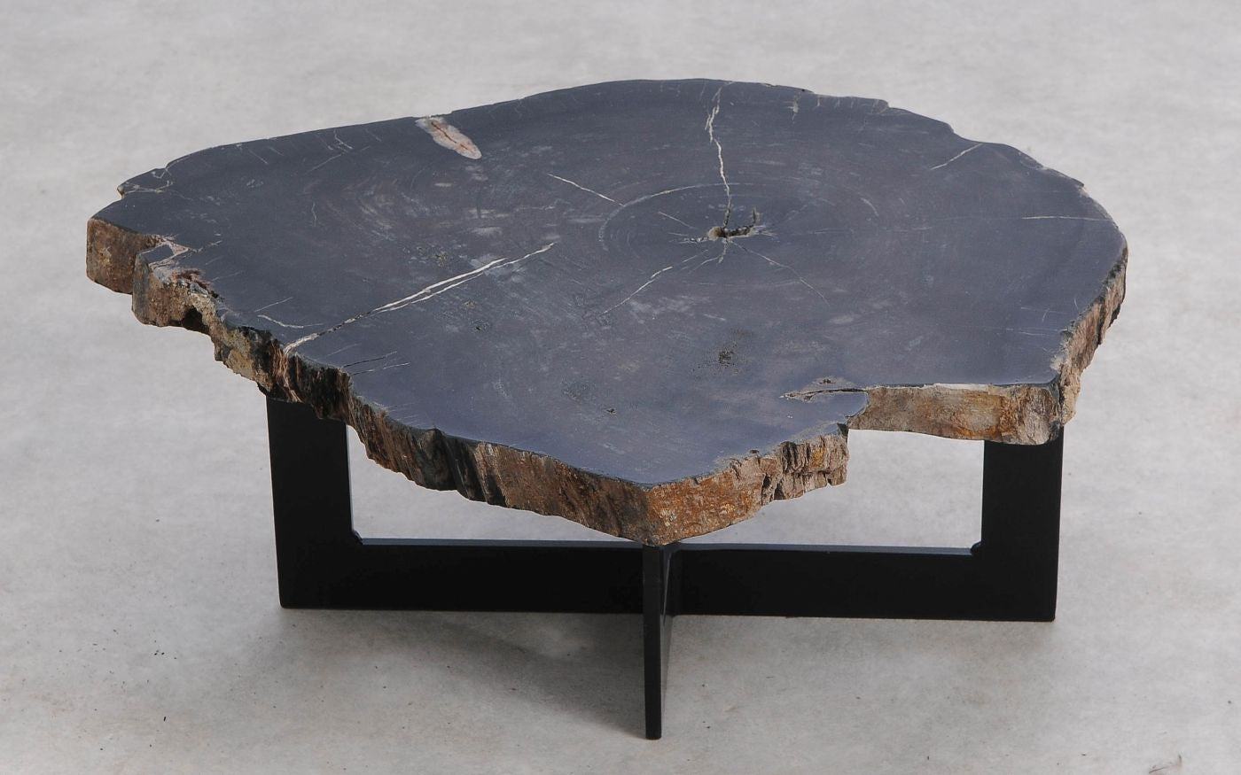 Lastra per tavolino in legno pietrificato - 59295