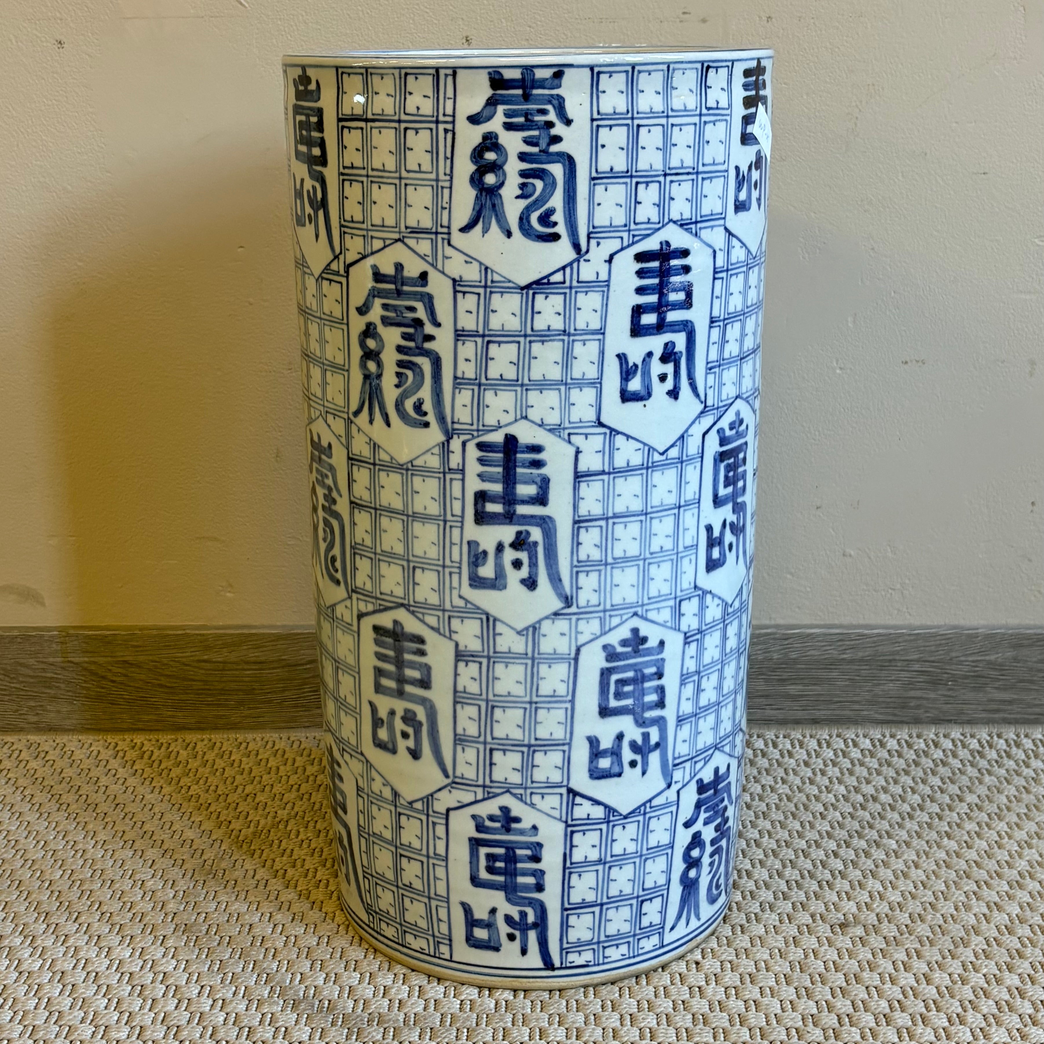 CONTENITORE PORTAOMBRELLI CERAMICA DECORATA