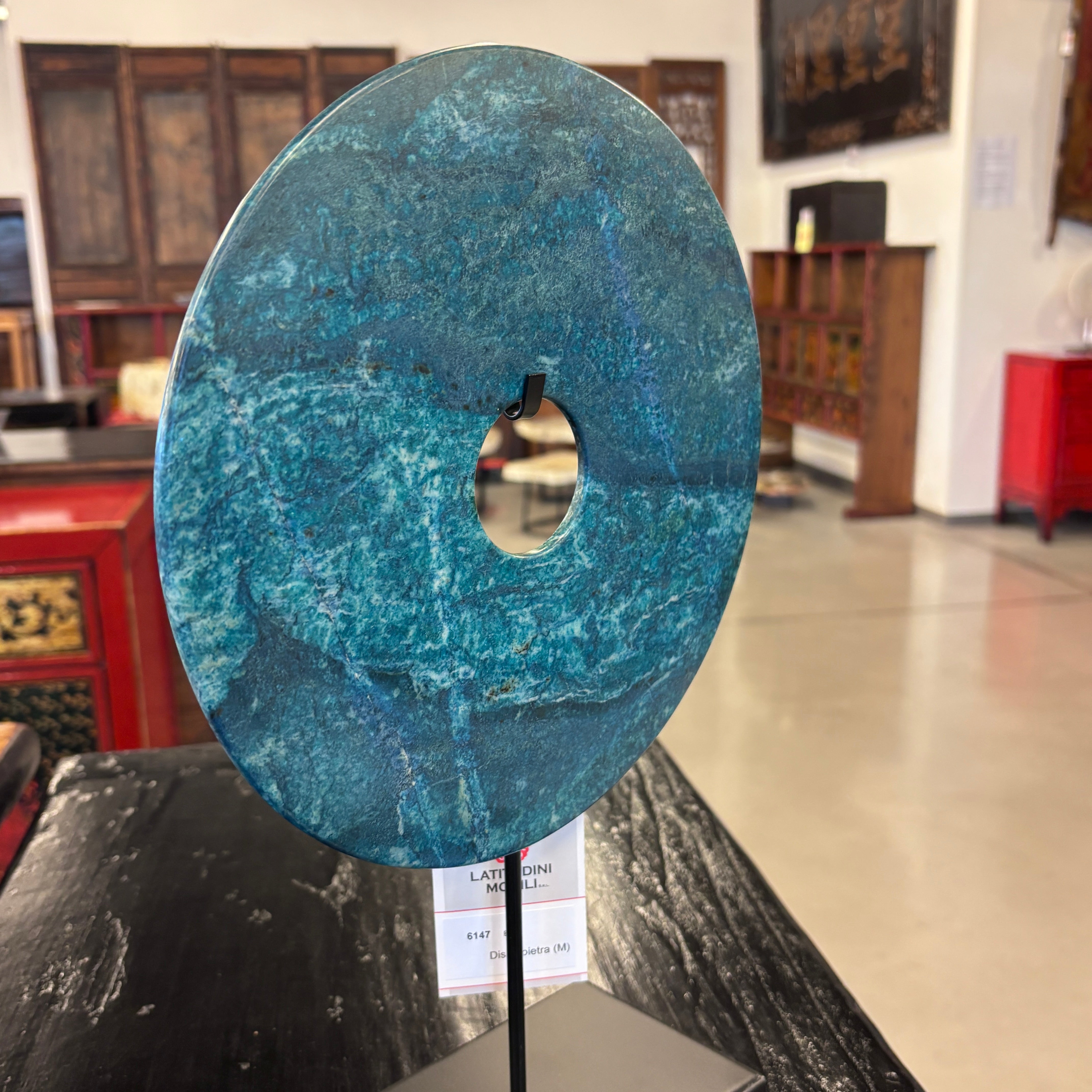 DISCO ORNAMENTALE IN PIETRA LEVIGATA