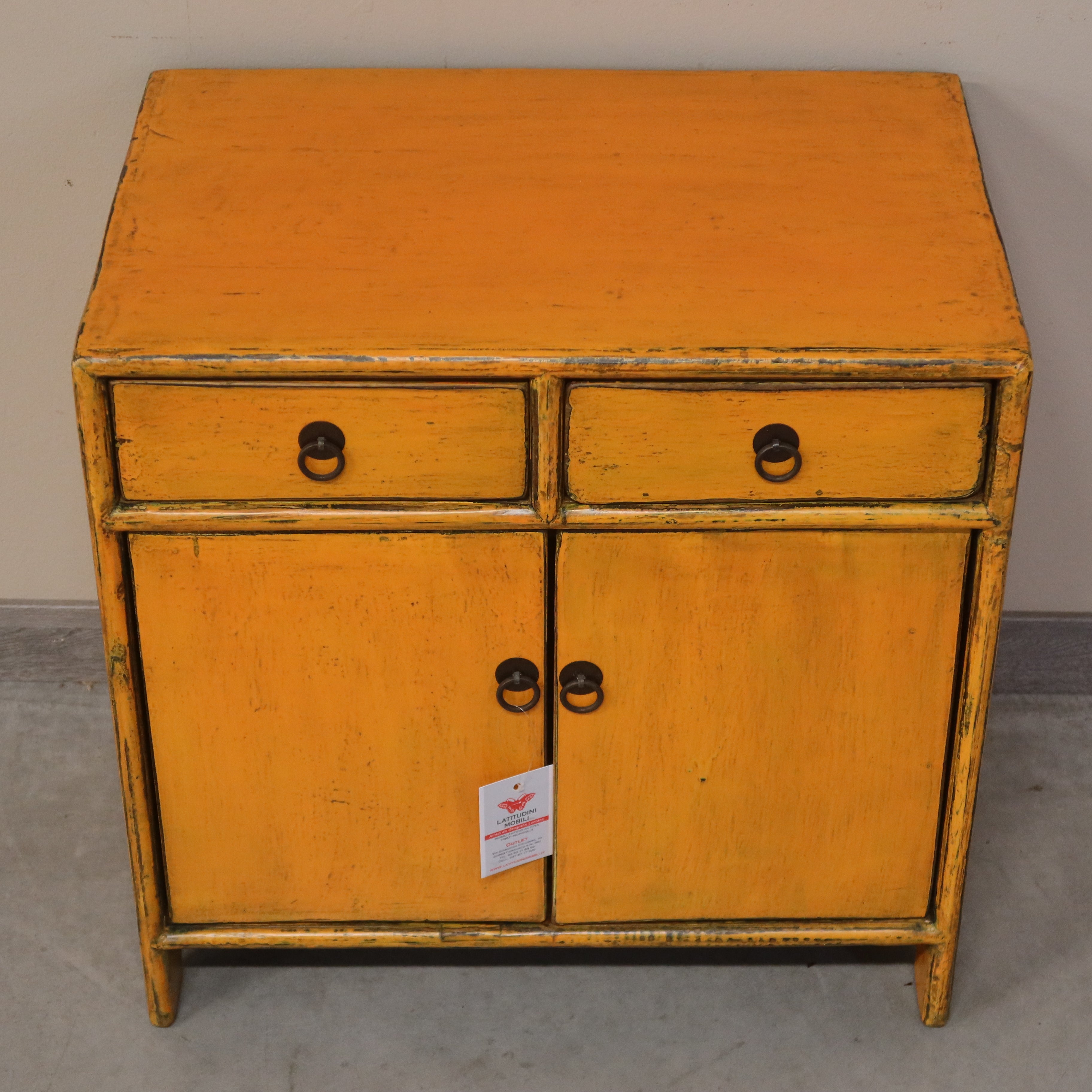 MOBILETTO CINESE LACCA ARANCIO
