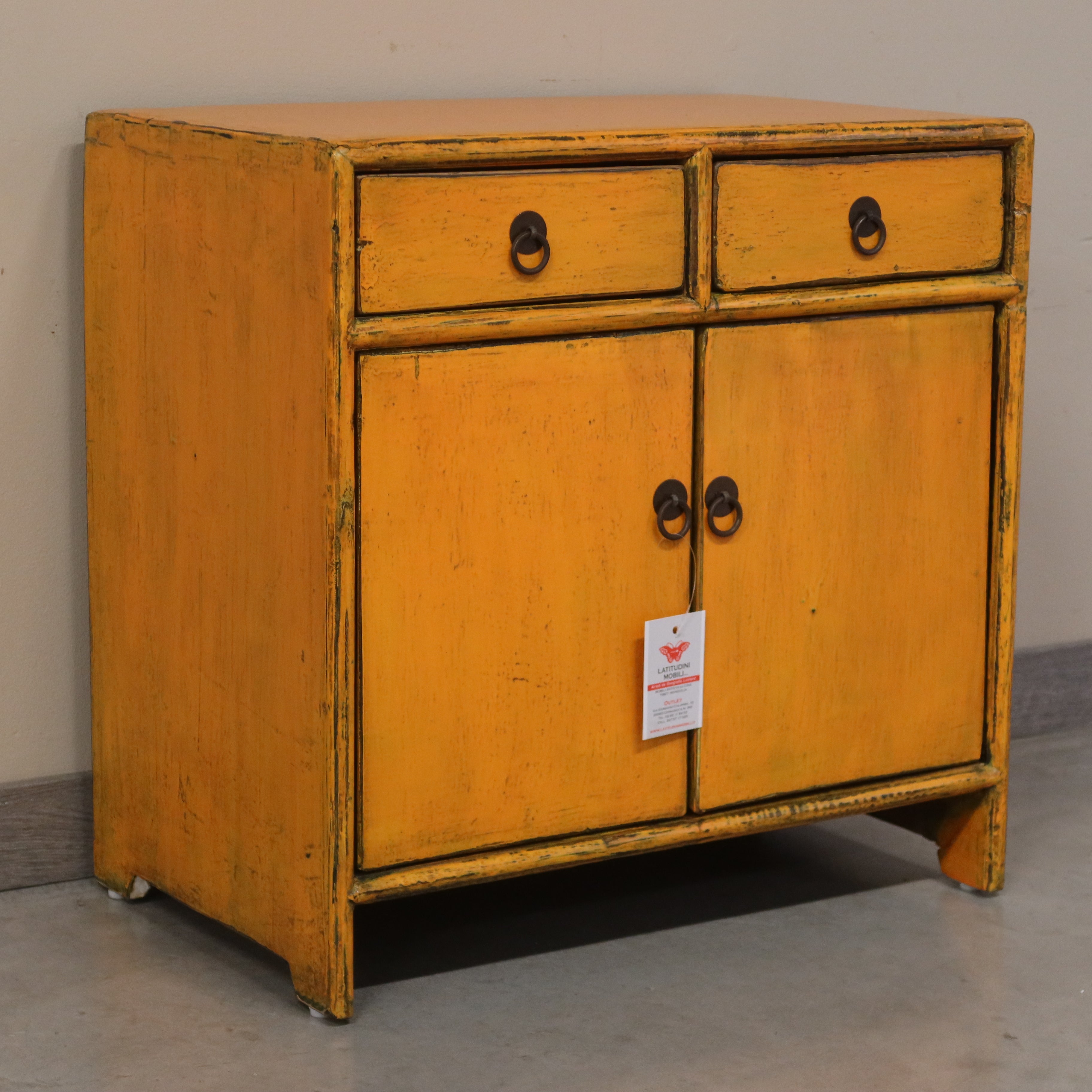 MOBILETTO CINESE LACCA ARANCIO