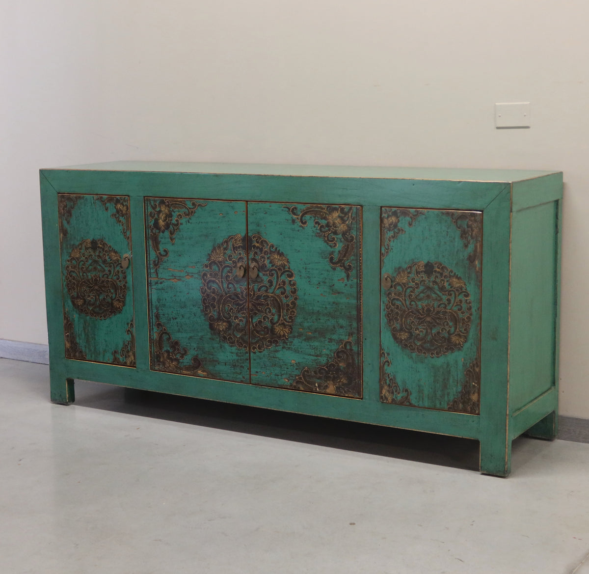 CREDENZA MONGOLIA 4 ANTE DECORATE