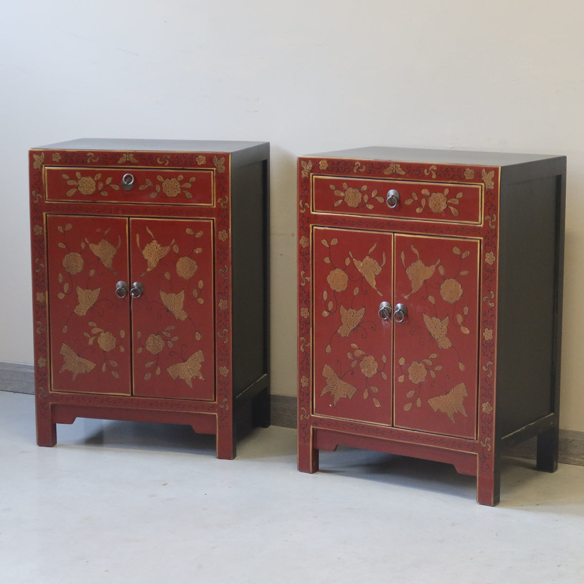 ALTO COMODINO SHANXI DECORATO