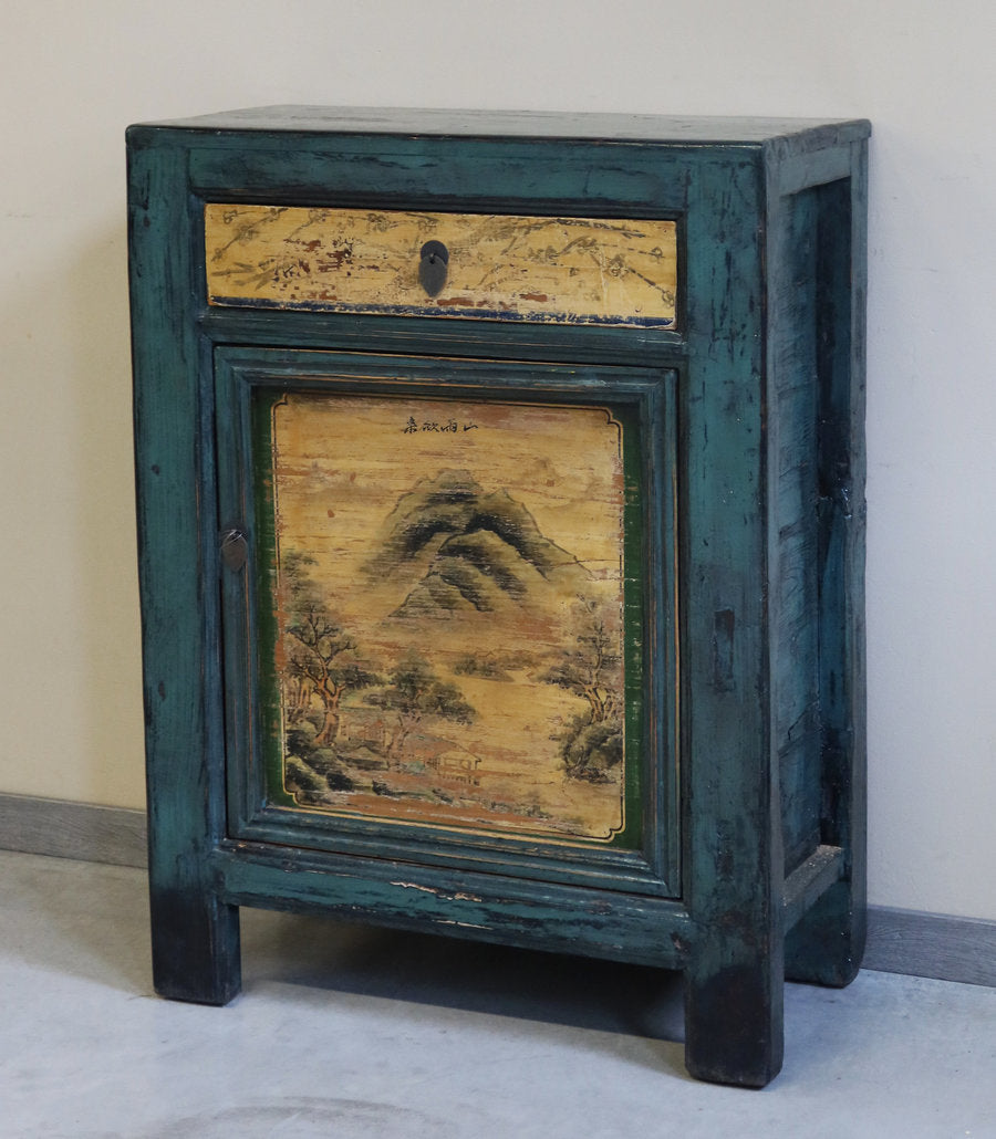 CREDENZINO DEL GANZU DECORO LIEVE