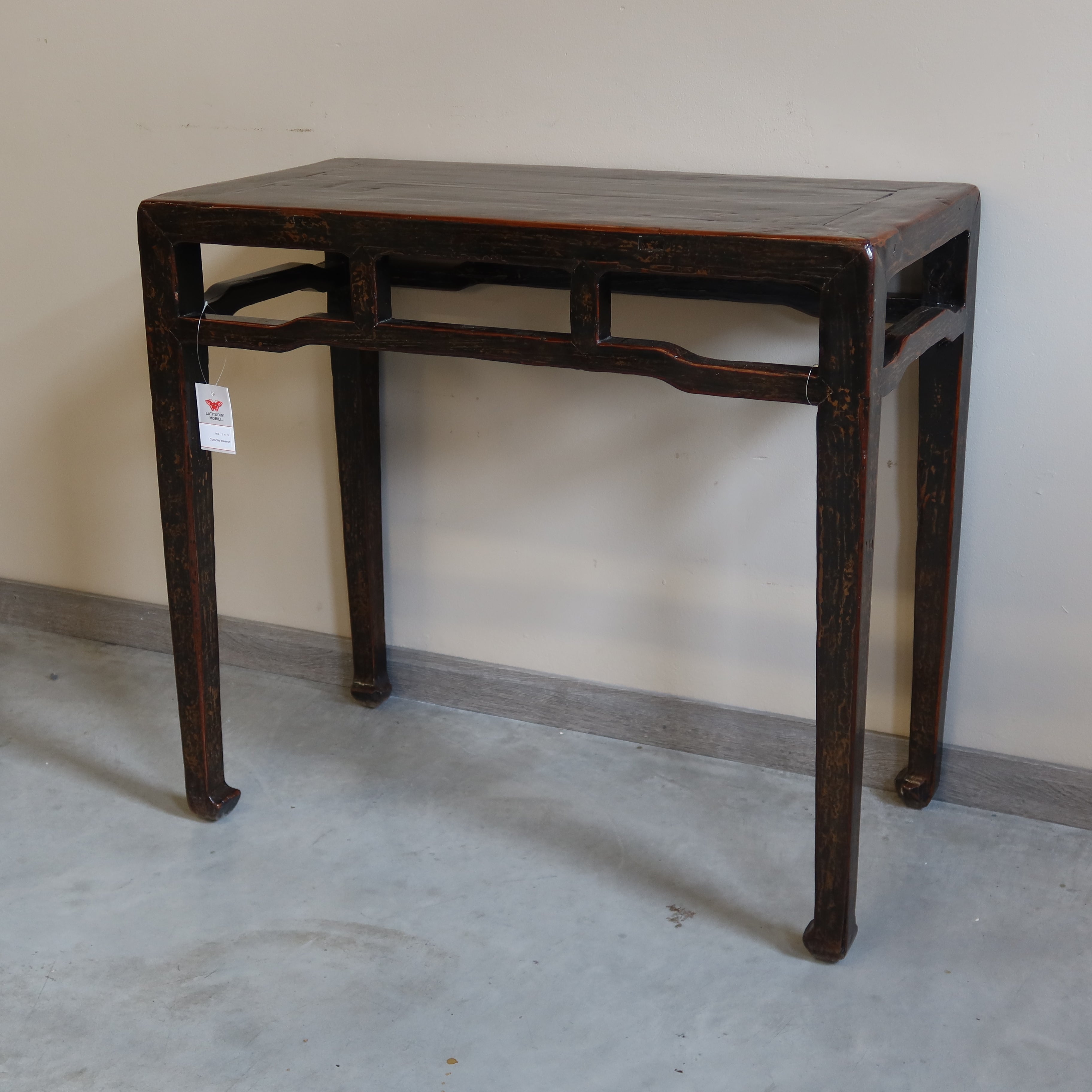 CONSOLLE OLMO CINESE CON TRAVERSE