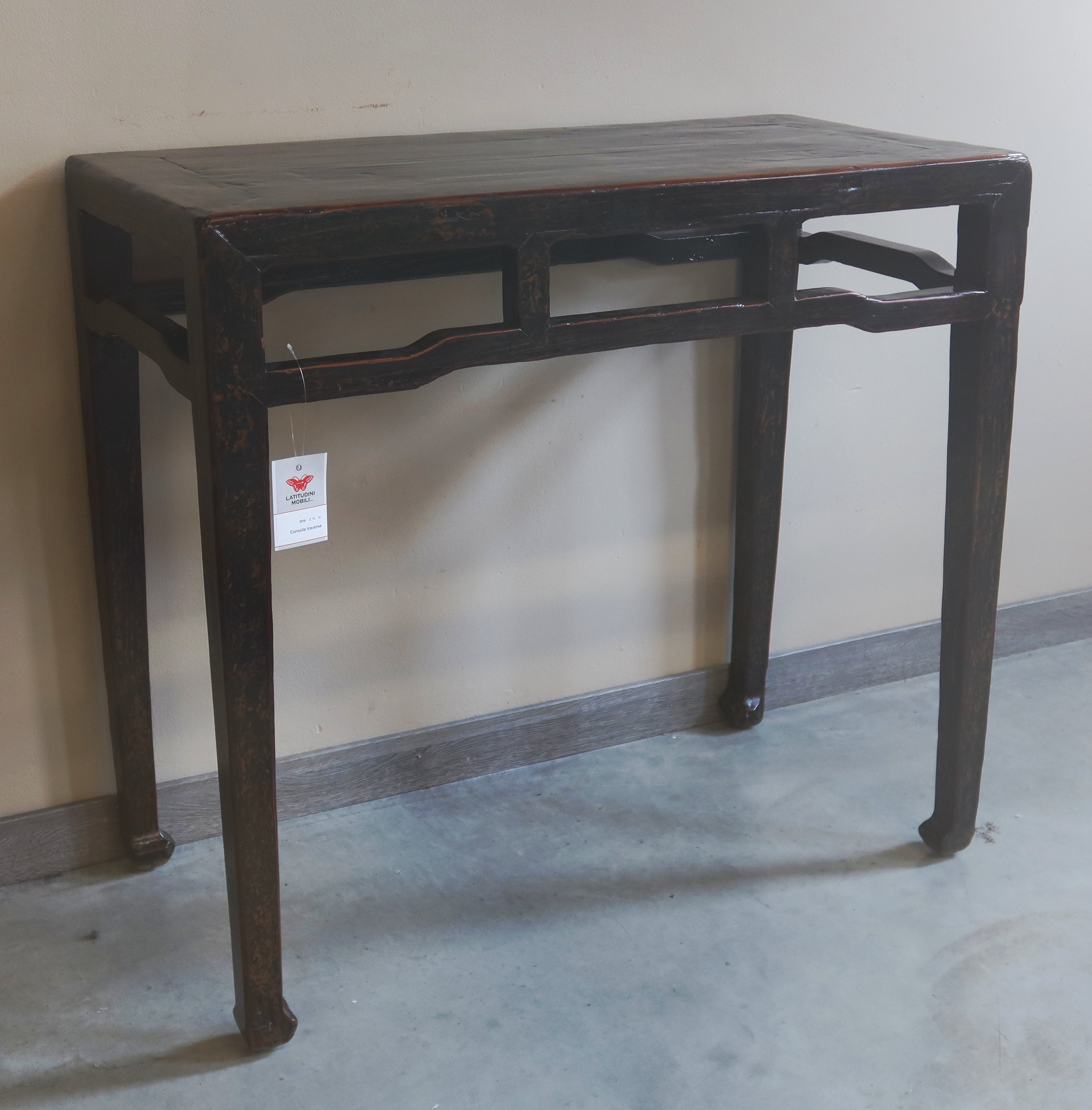 CONSOLLE OLMO CINESE CON TRAVERSE