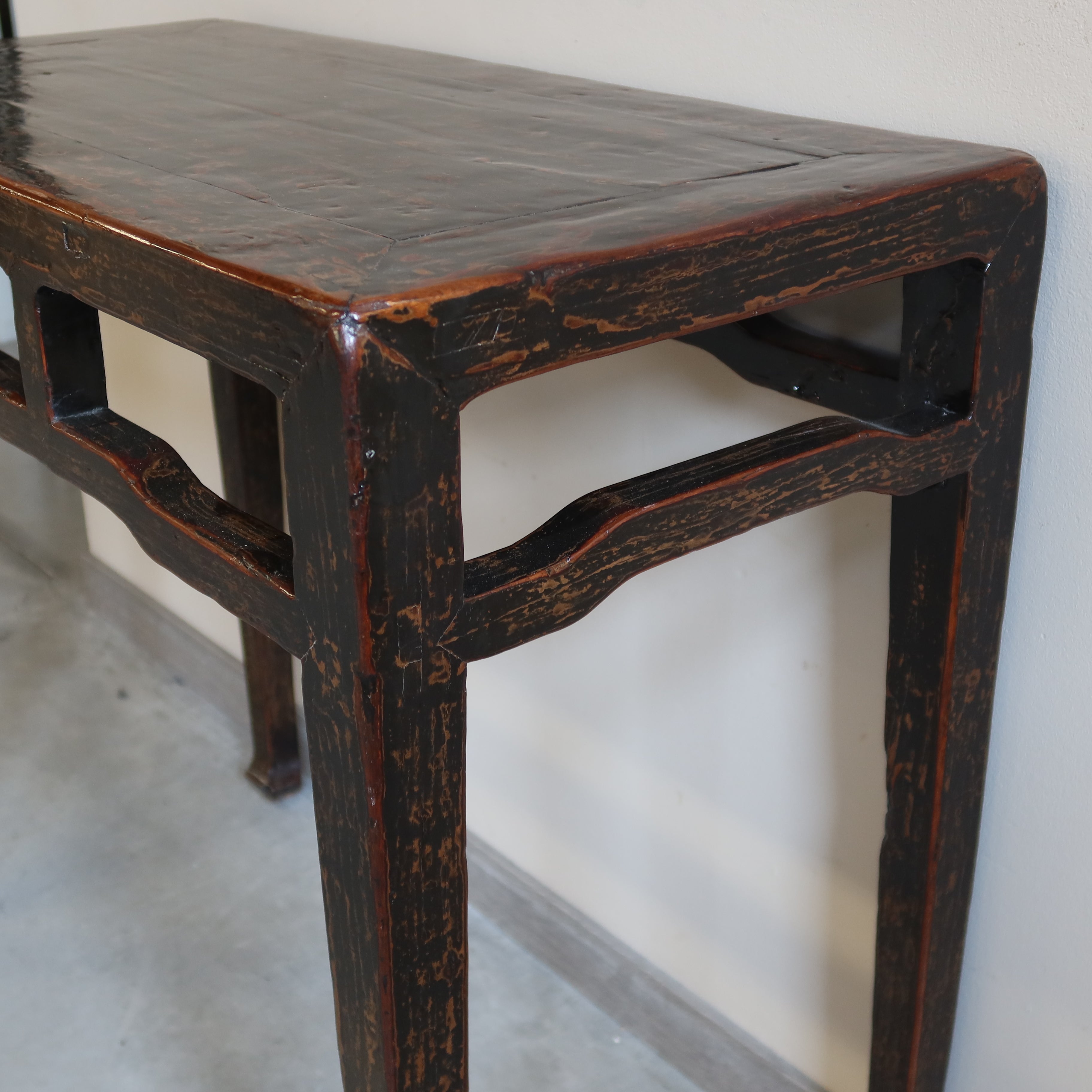 CONSOLLE OLMO CINESE CON TRAVERSE