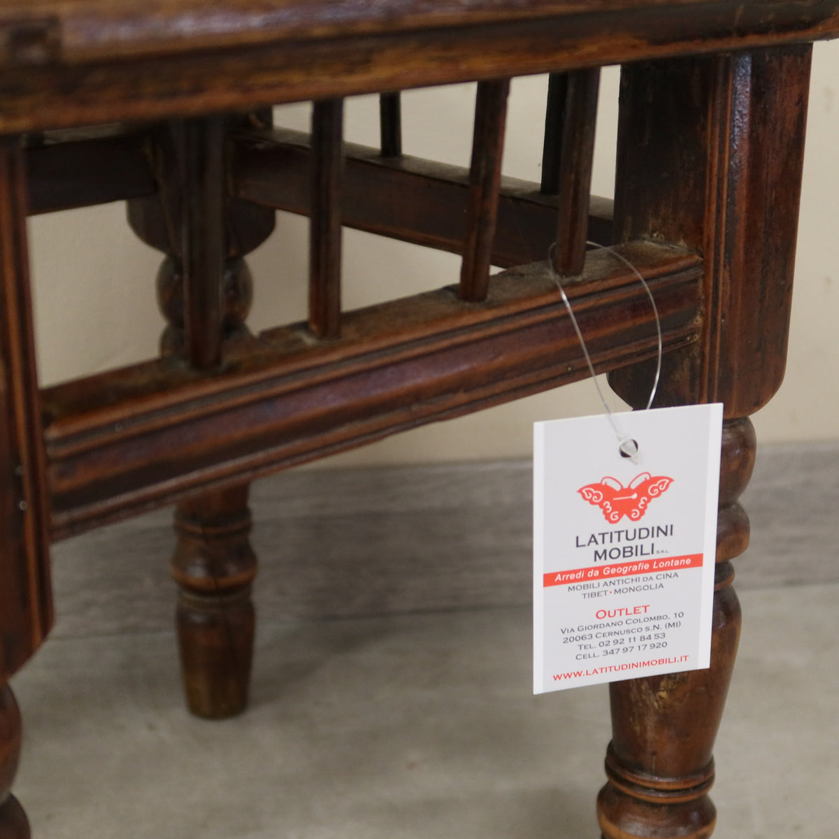 SGABELLO QUADRATO OLMO CINESE PIANO RATTAN