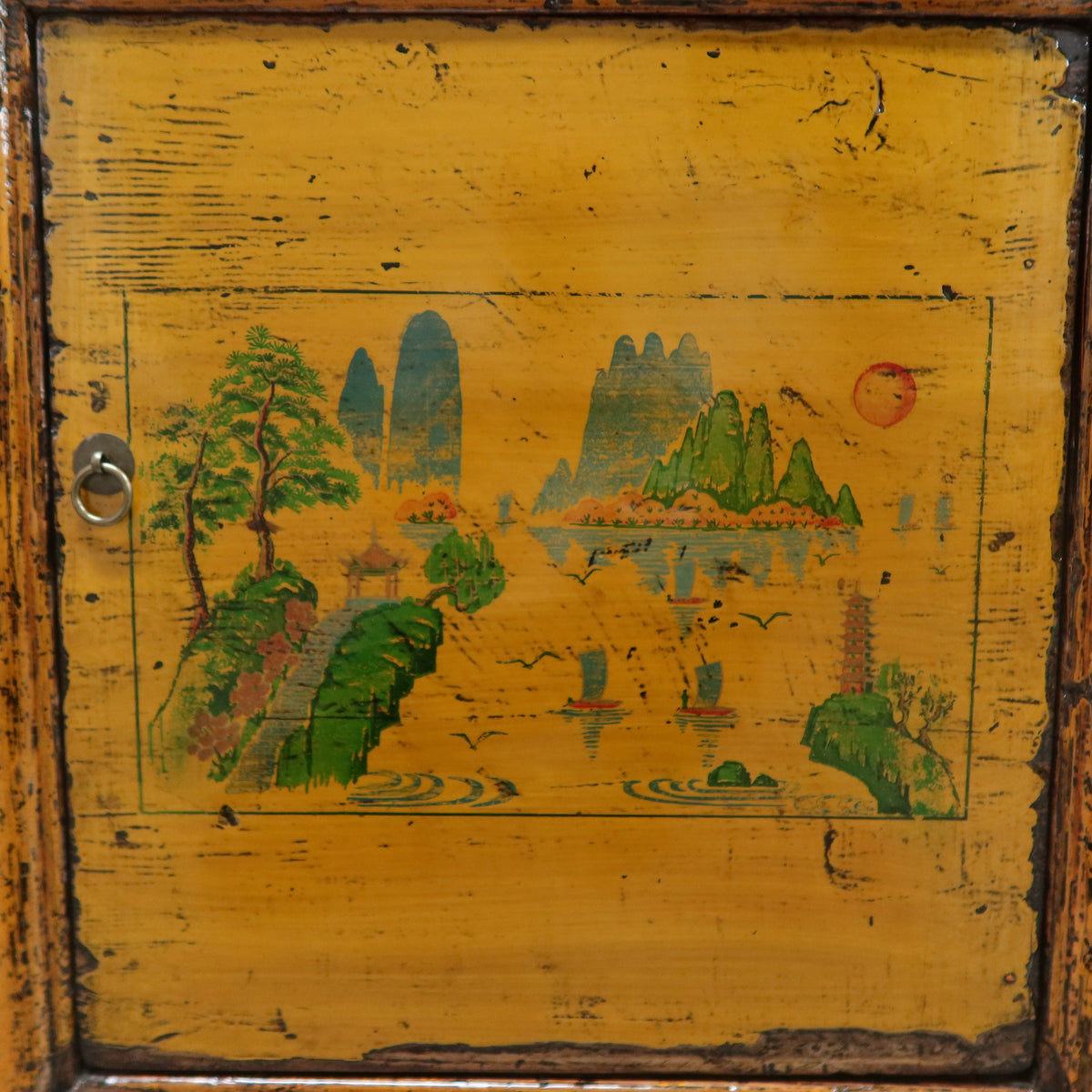 MADIA MONGOLIA 3 PANNELLI DECORATI