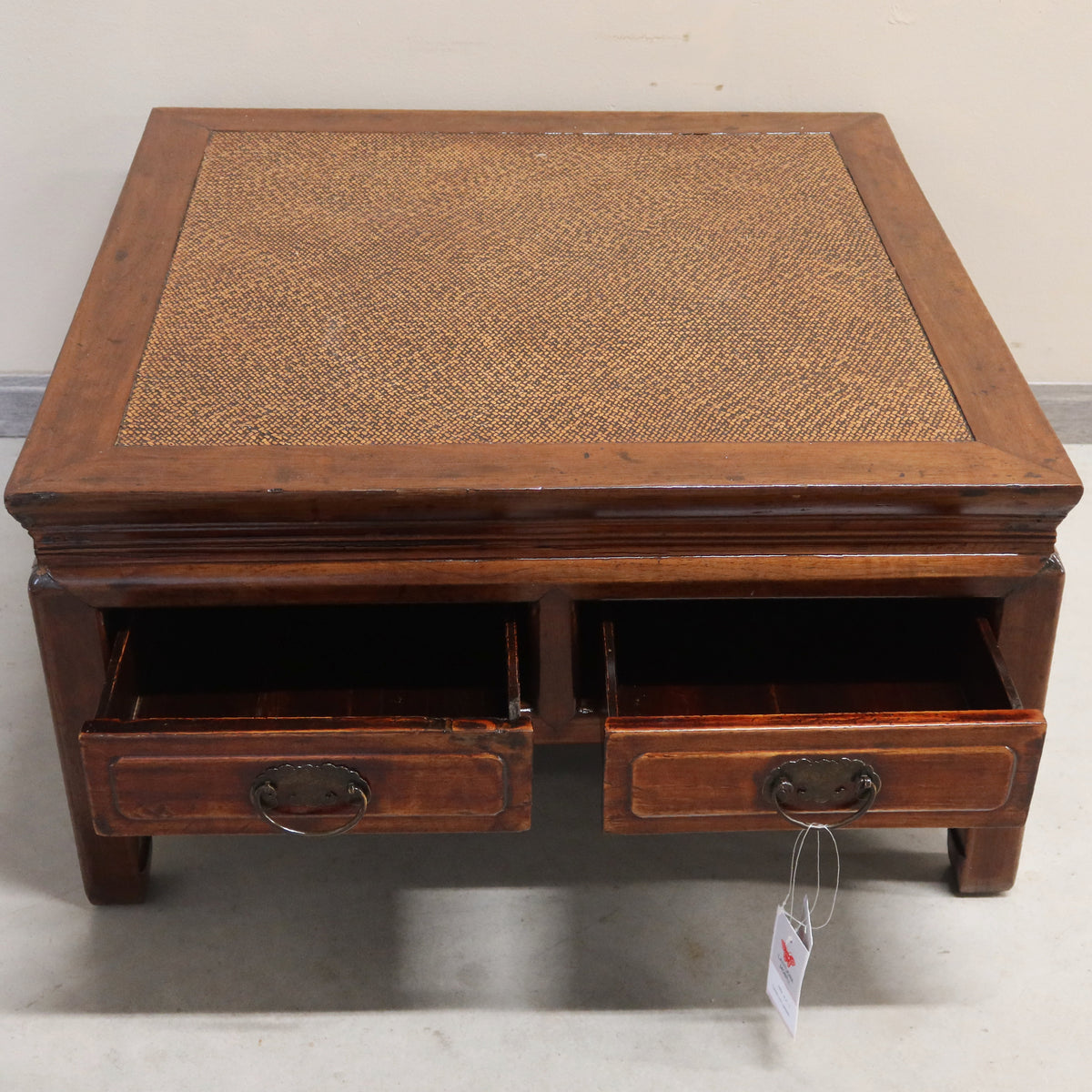 TAVOLO OLMO CINESE 4C PIANO RATTAN