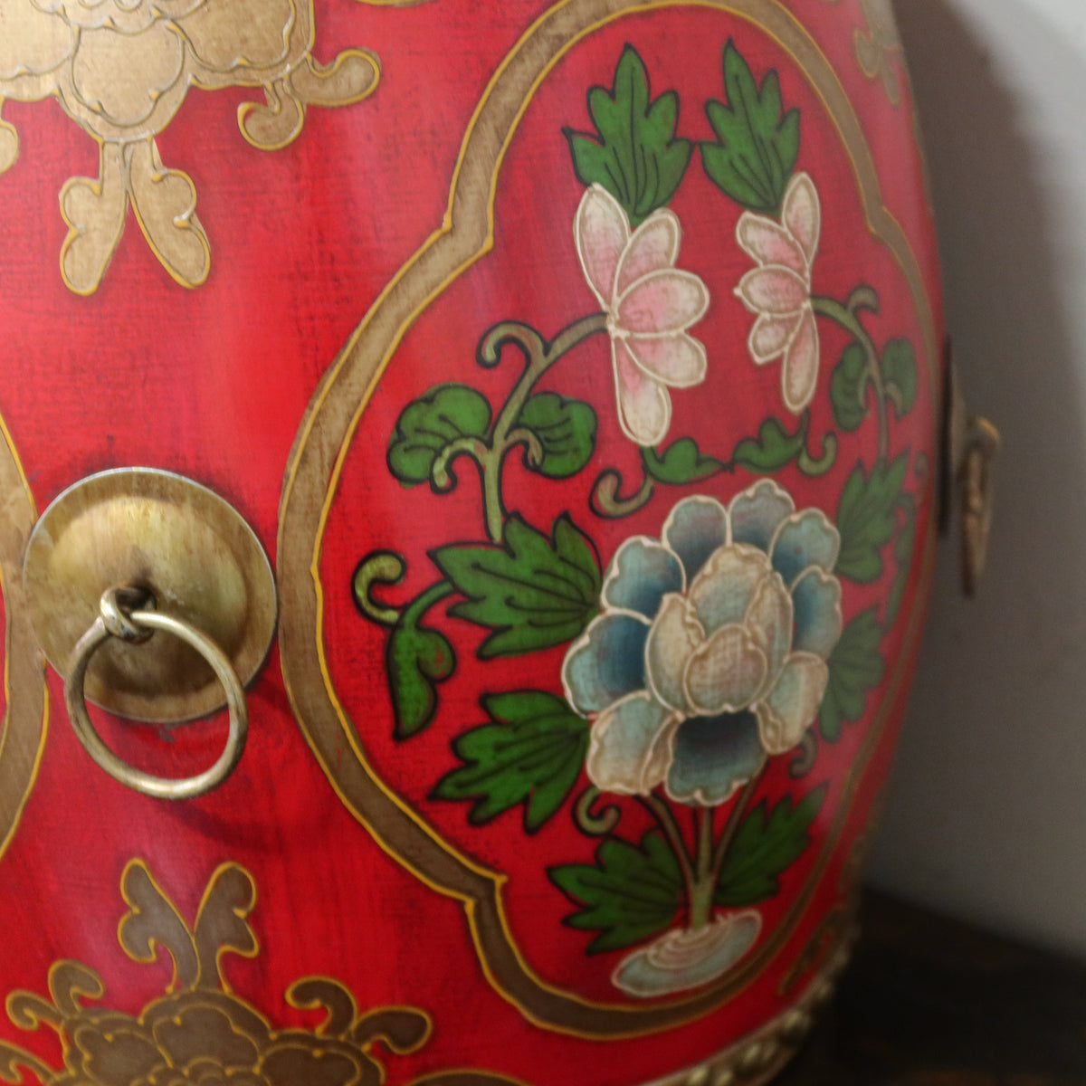 TAMBURELLO TIBET DECORATO