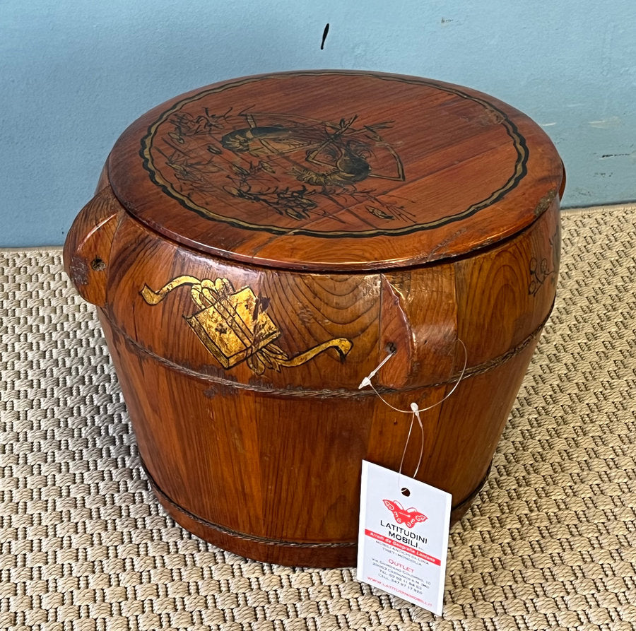 CONTENITORE CINESE DECORATO