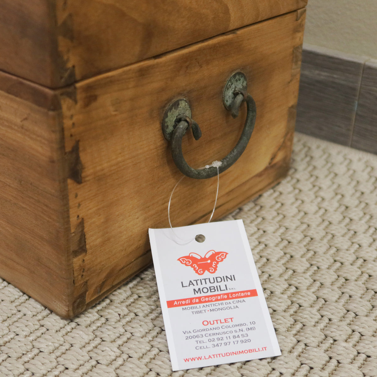 BAULETTINO CINESE IN LEGNO DI CANFORA
