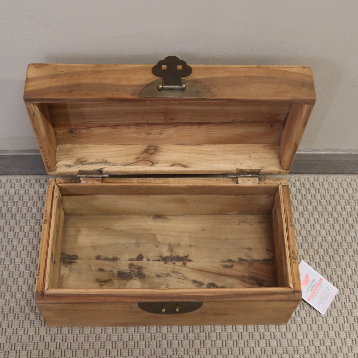 BAULETTINO CINESE IN LEGNO DI CANFORA