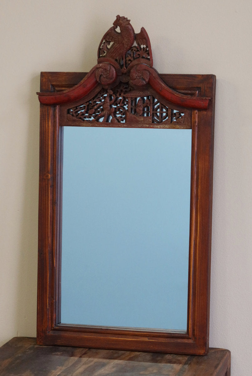 CORNICE INTAGLIATA CON SPECCHIO
