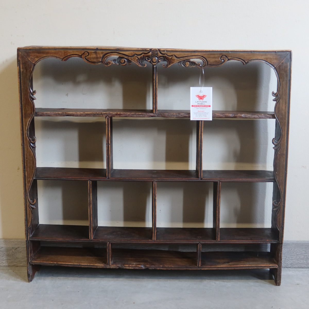 CONSOLLE LIBRERIA OLMO CINESE