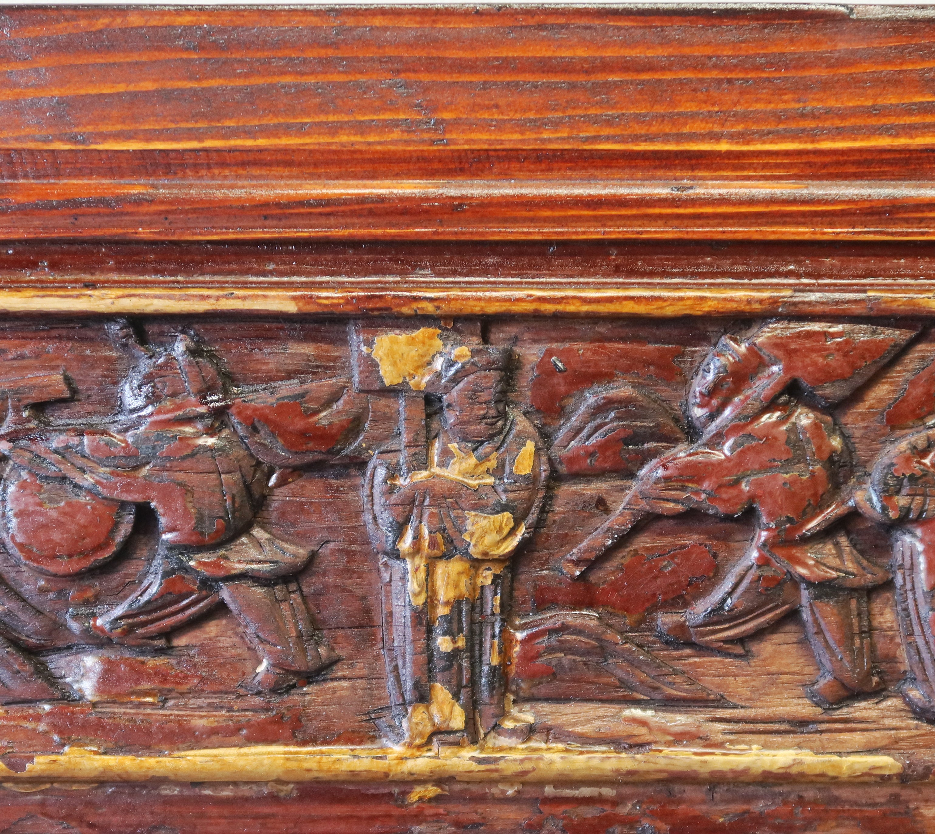 CORNICE ANTICA CON SPECCHIO
