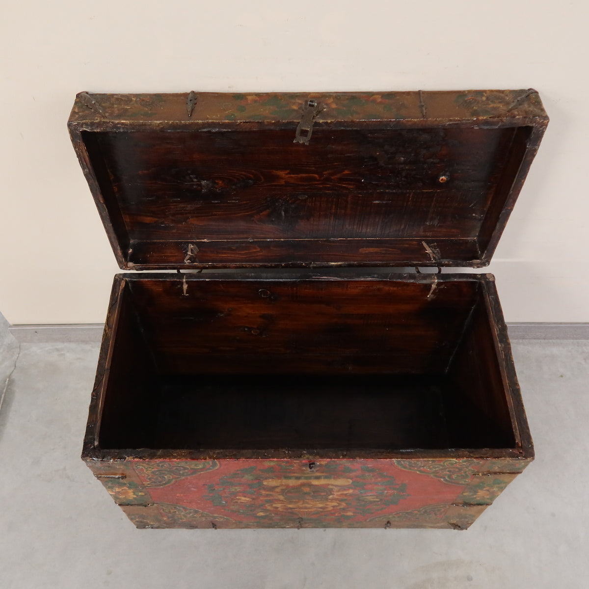 BAULE TIBET DECORATO