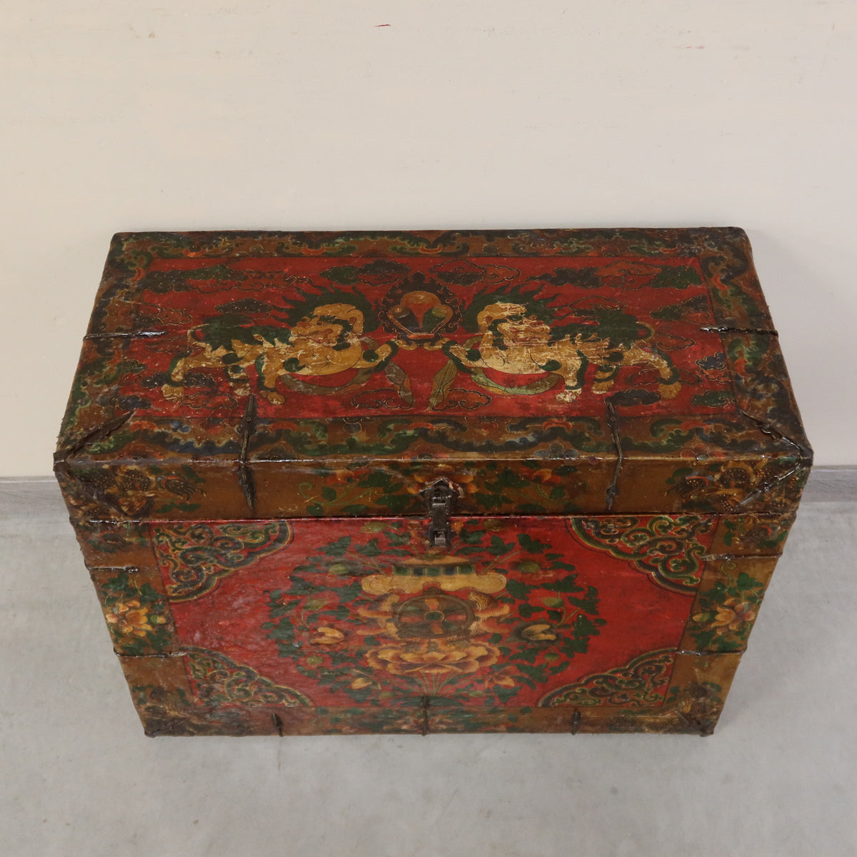 BAULE TIBET DECORATO