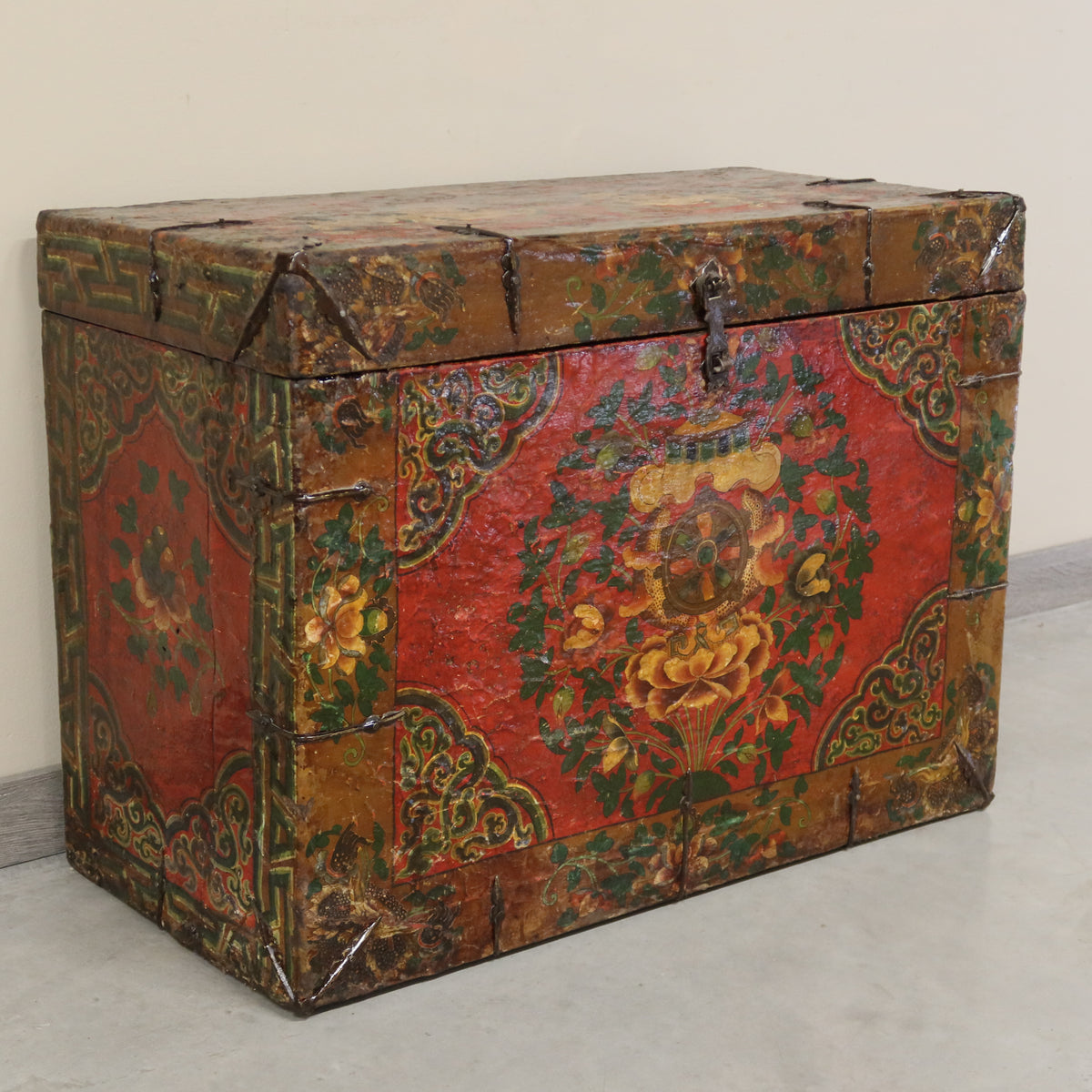 BAULE TIBET DECORATO