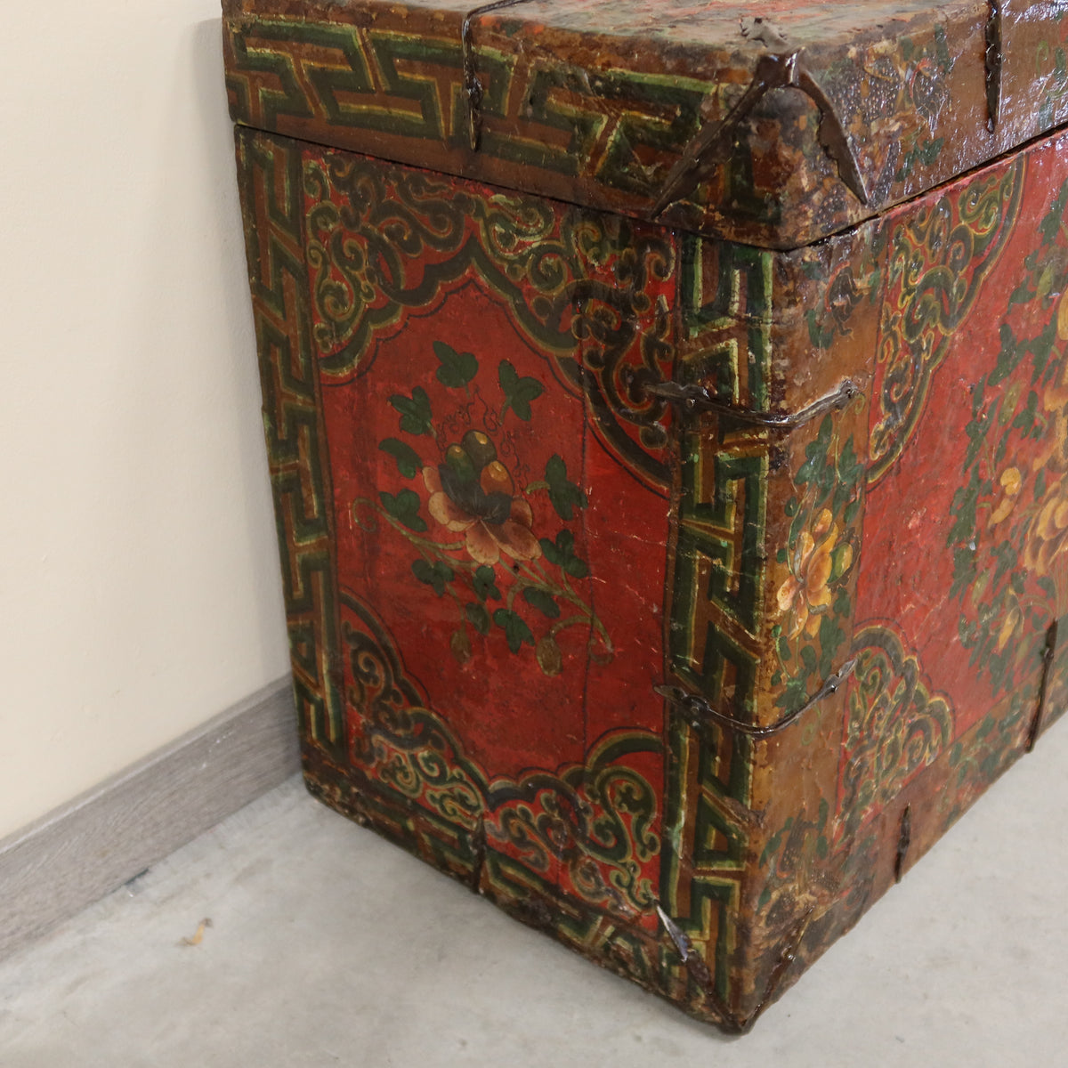 BAULE TIBET DECORATO