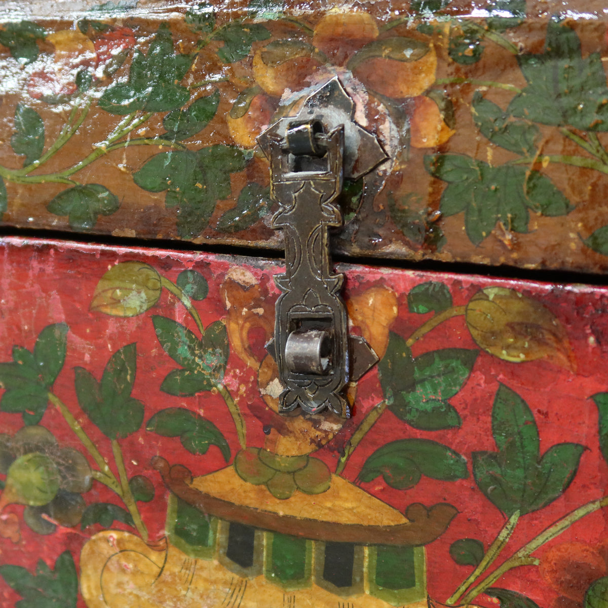 BAULE TIBET DECORATO