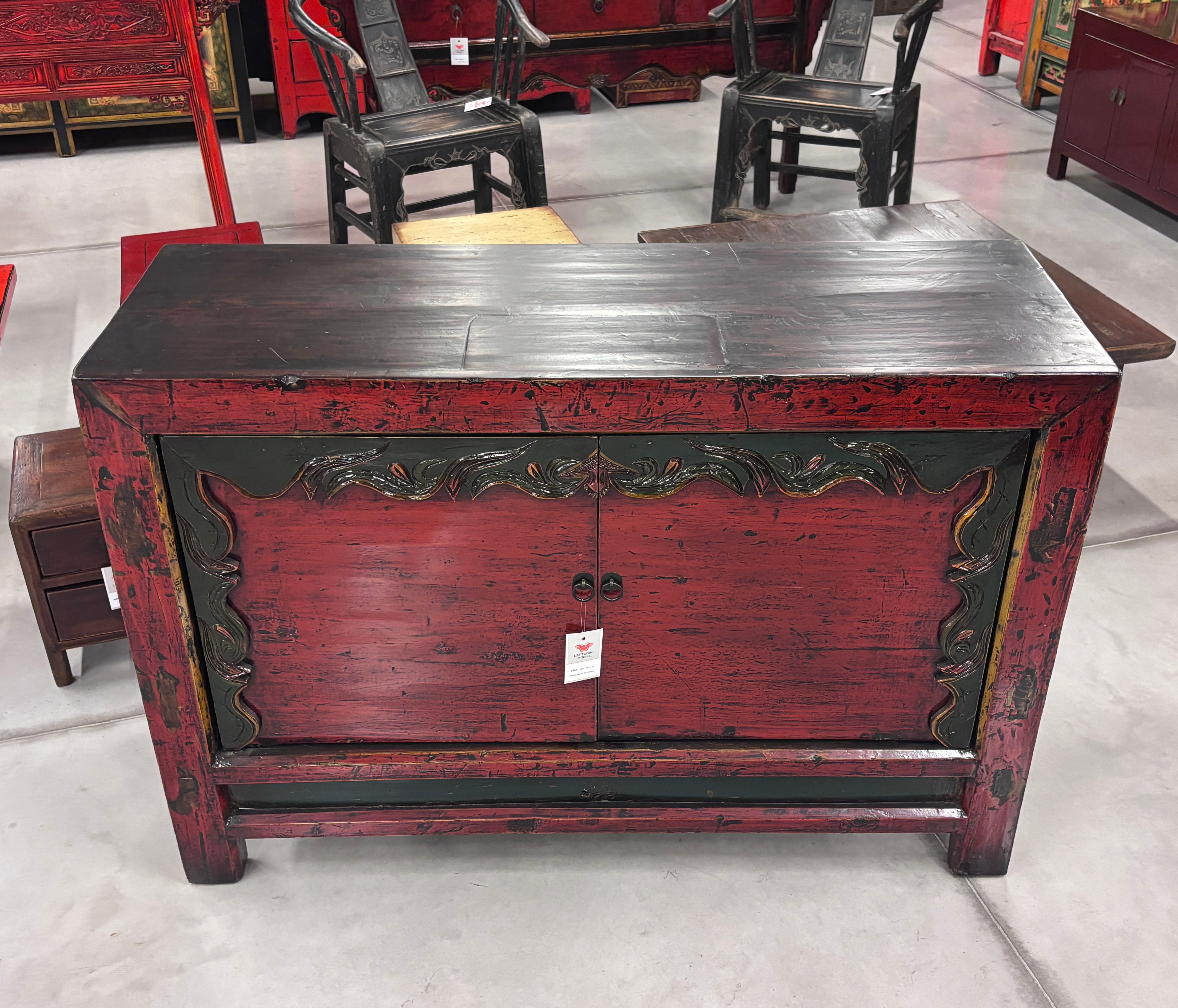 MADIA CINESE DEL GANZU ANTE FRAME A SBALZO