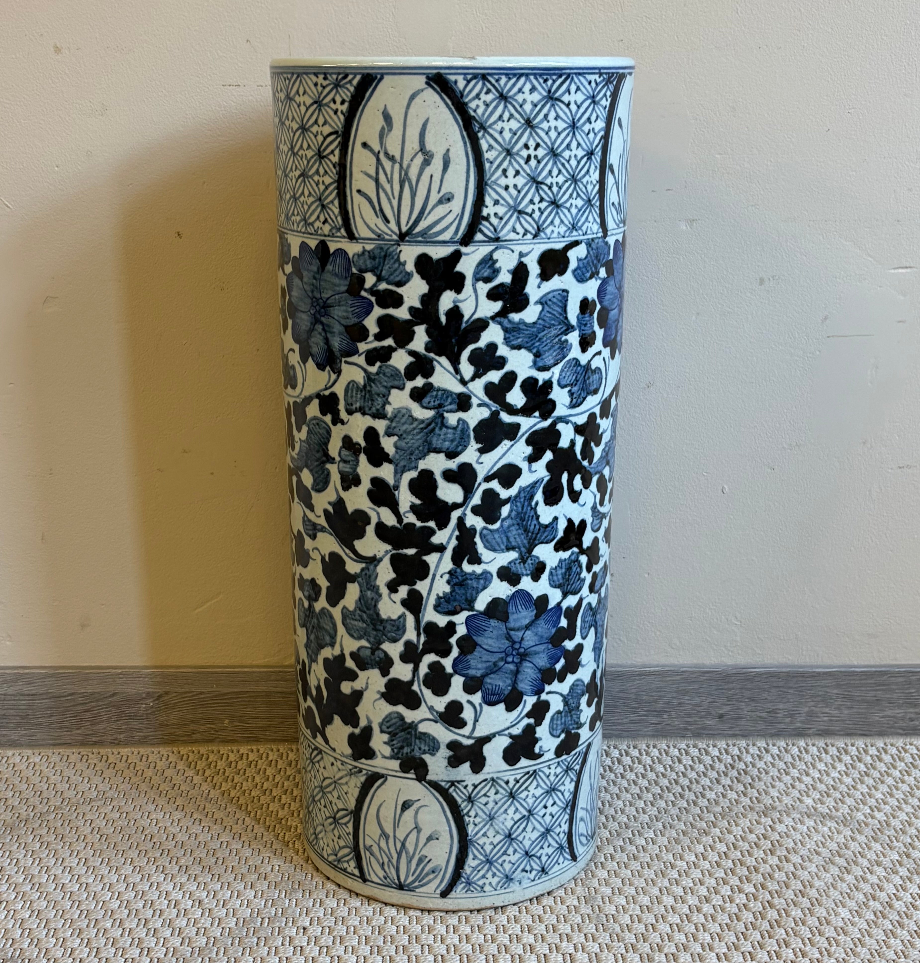 CILINDRO PORTAOMBRELLI CERAMICA DECORATA