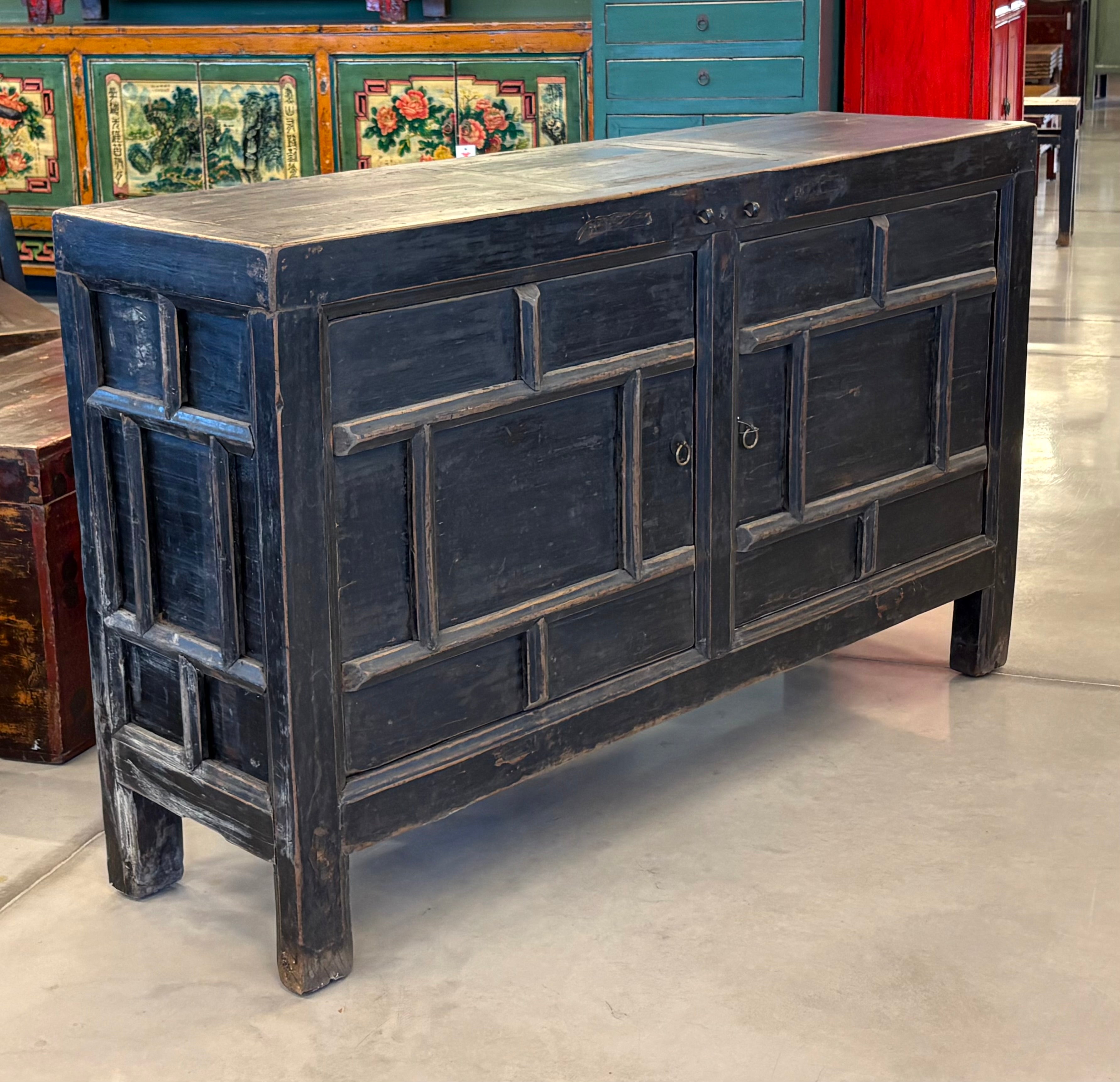 MADIA DI TIANJIN IN OLMO CON FORMELLE