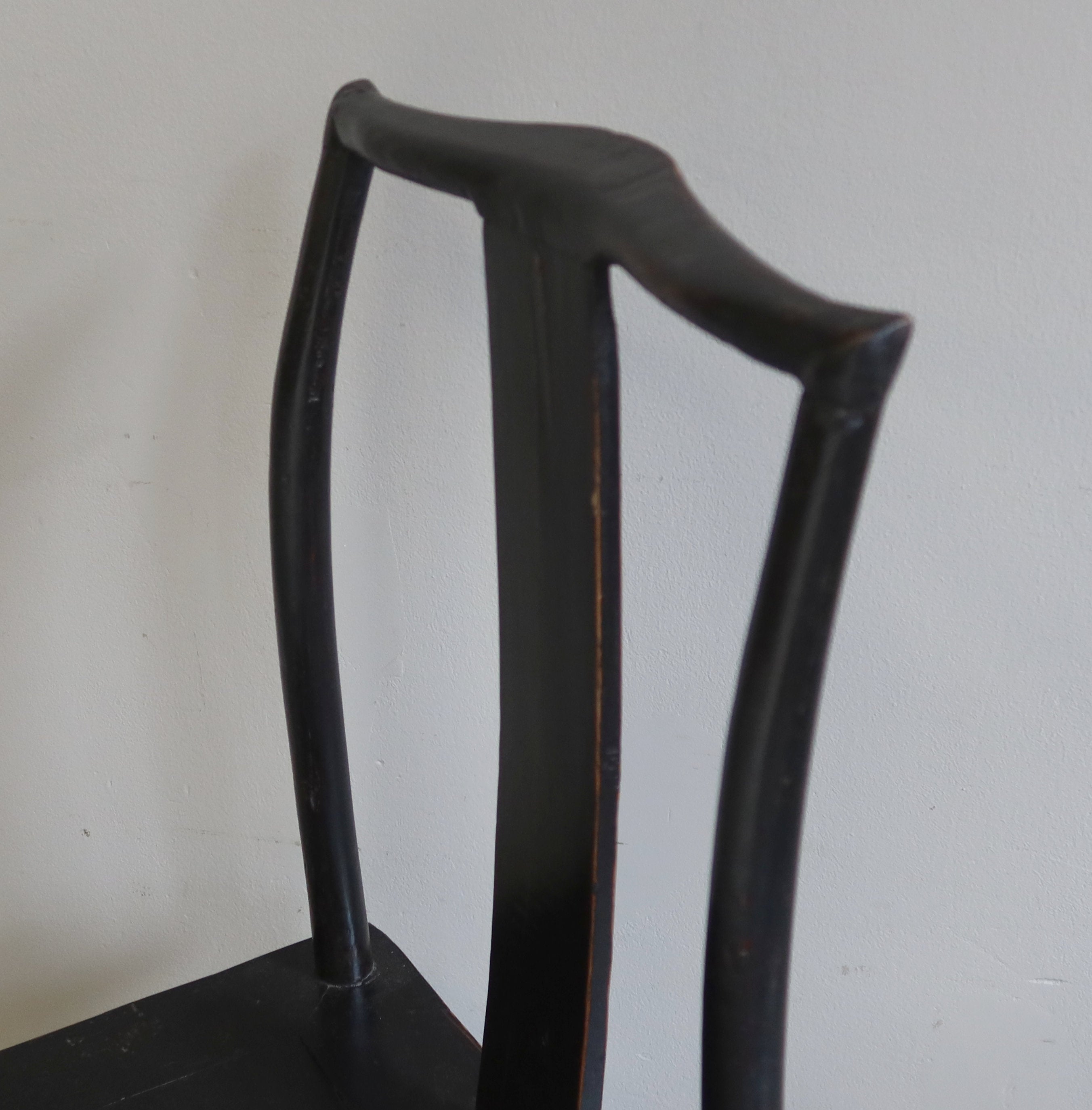 SEDIA CINESE LACCA NERA