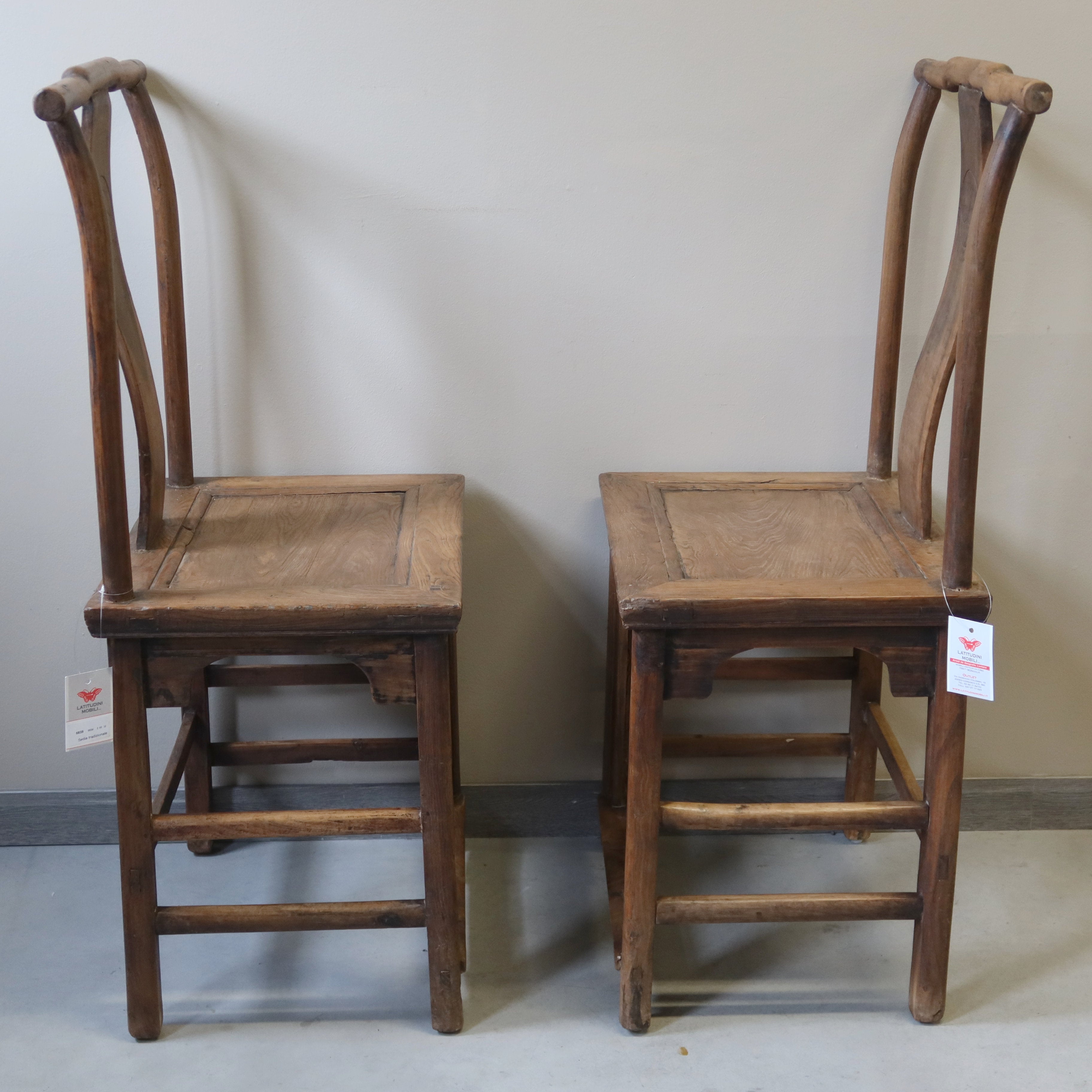 SEDIE TRADIZIONALI CINESI SENZA BRACCIOLI