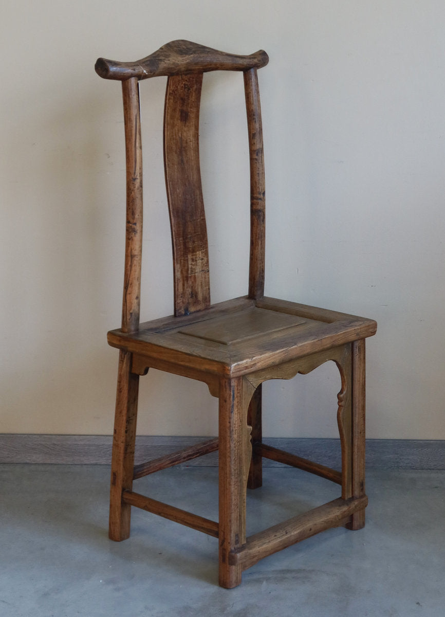 SEDIA TRADIZIONALE CINESE (SHANXI) OLMO BIONDO  