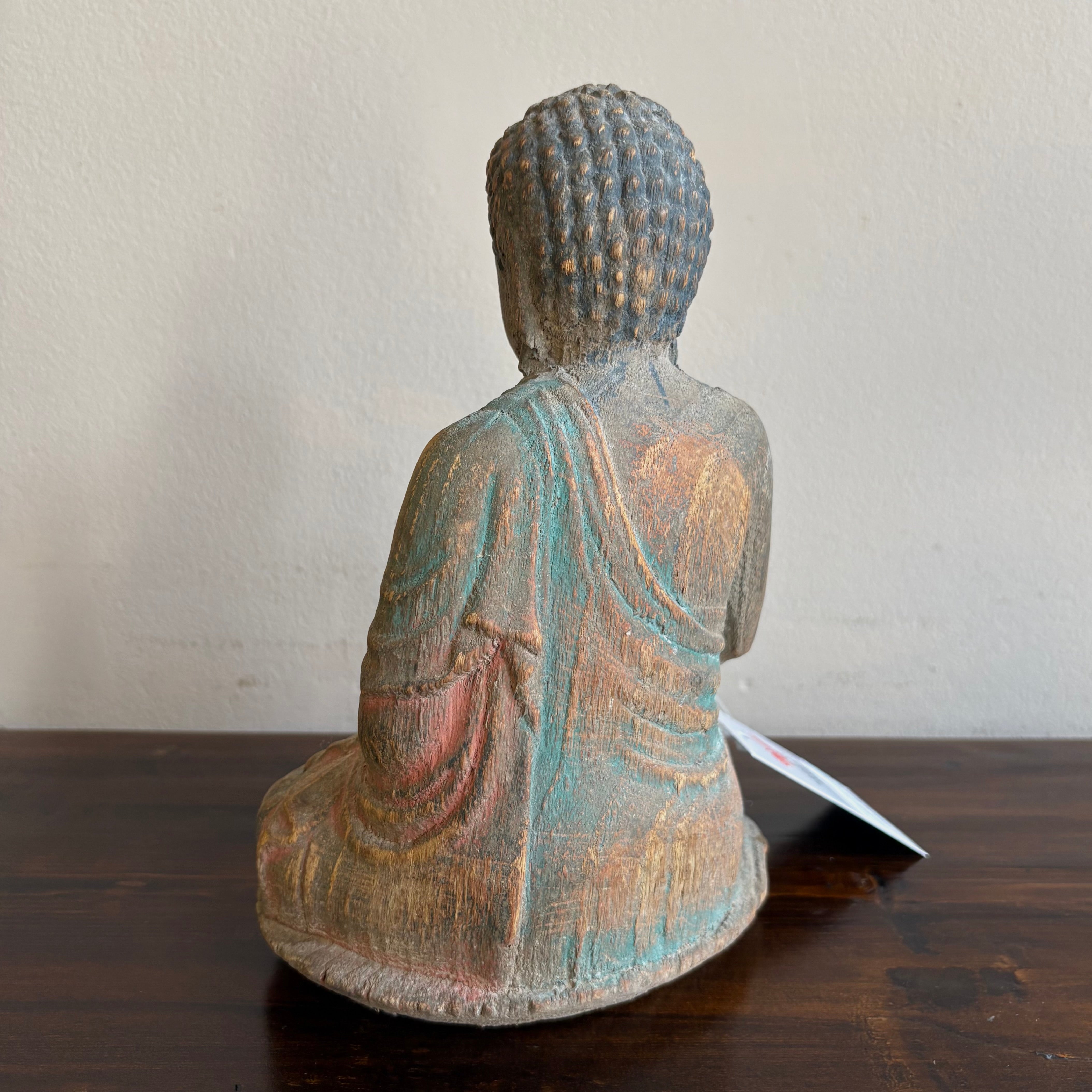 STATUETTA LIGNEA BUDDHA