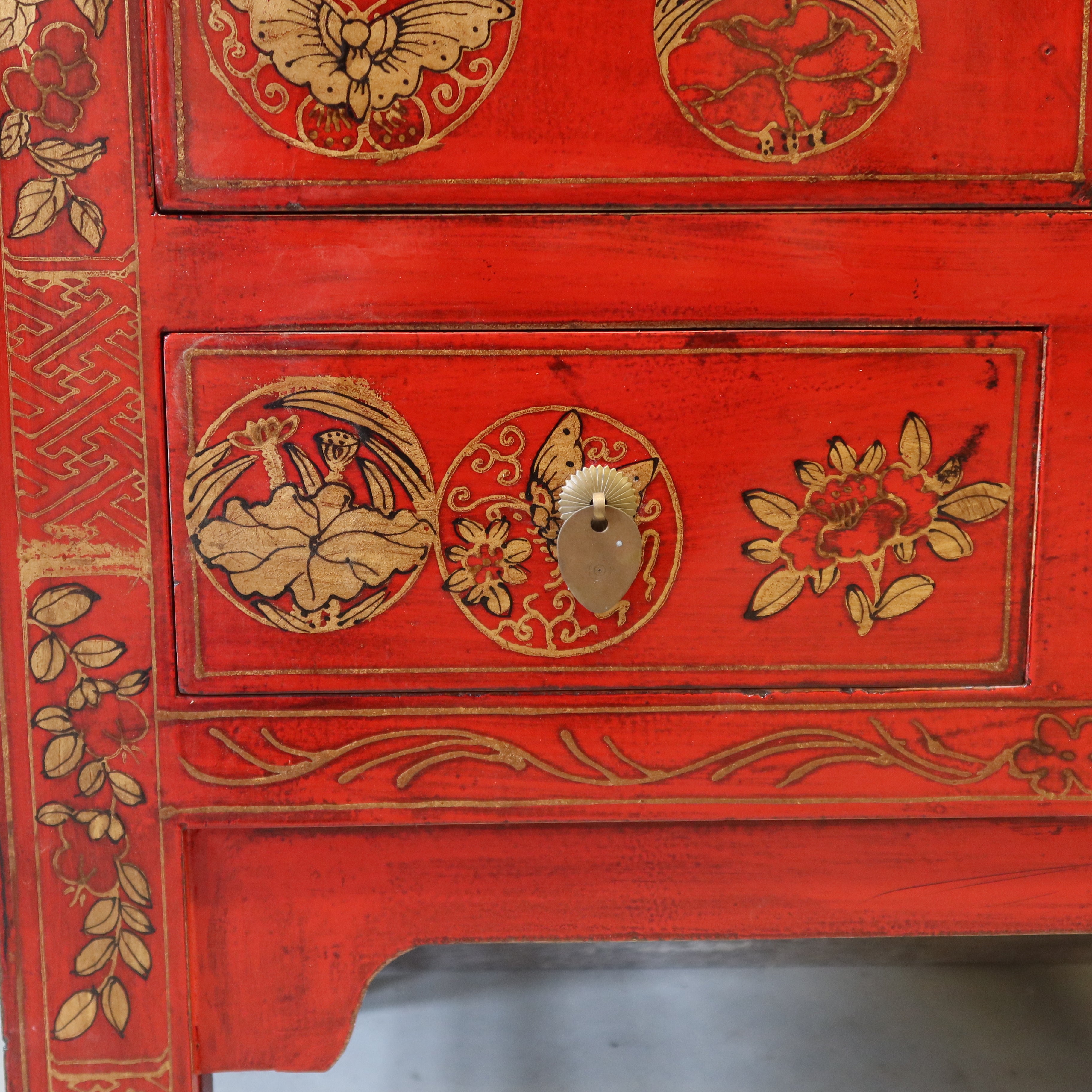 STRETTO ARMADIO SHANXI DECORATO