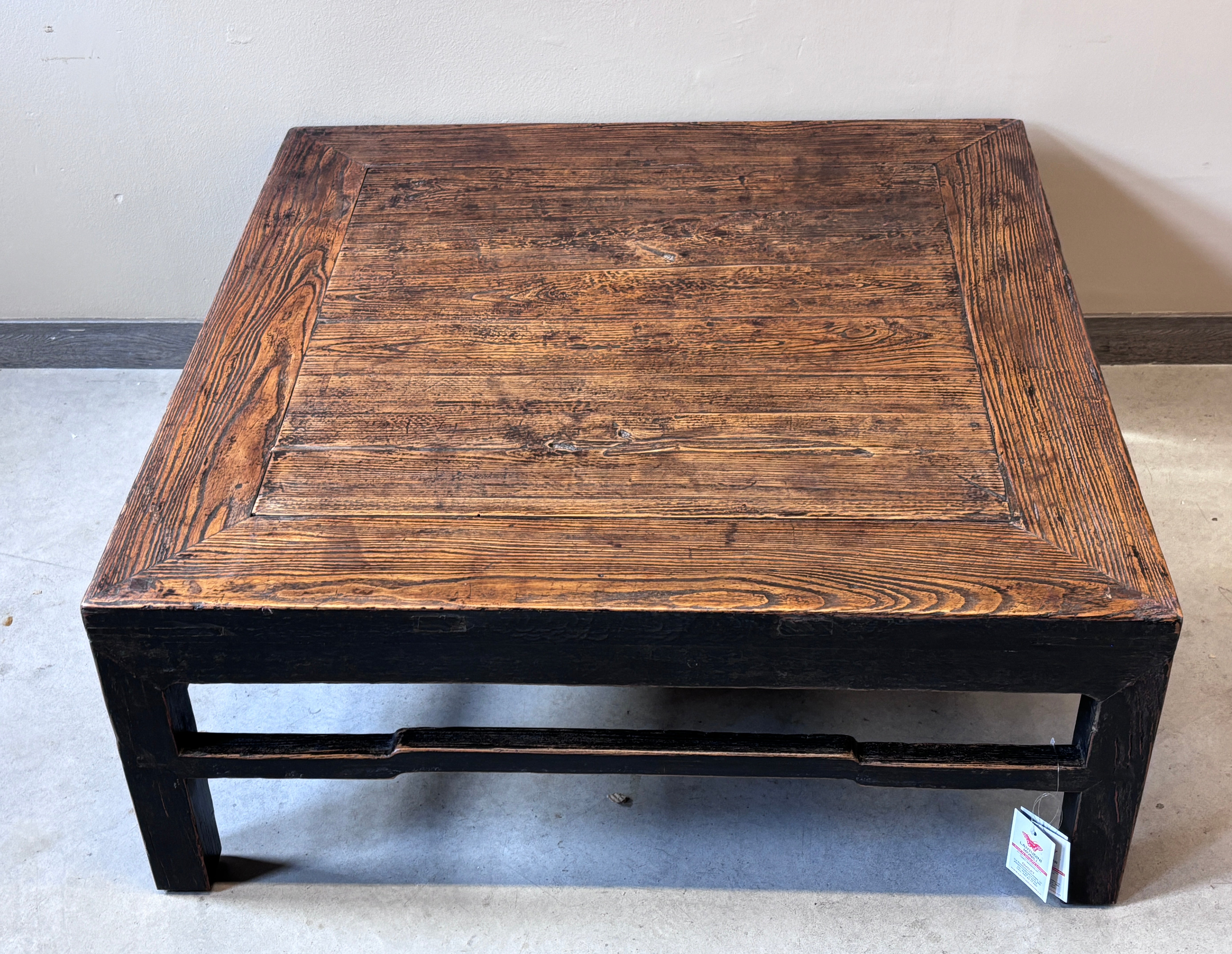 TAVOLO CINESE QUADRO IN OLMO