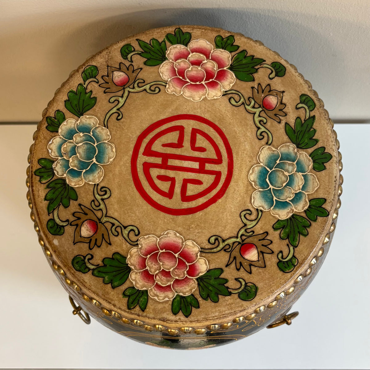 TAMBURELLO TIBET DECORATO