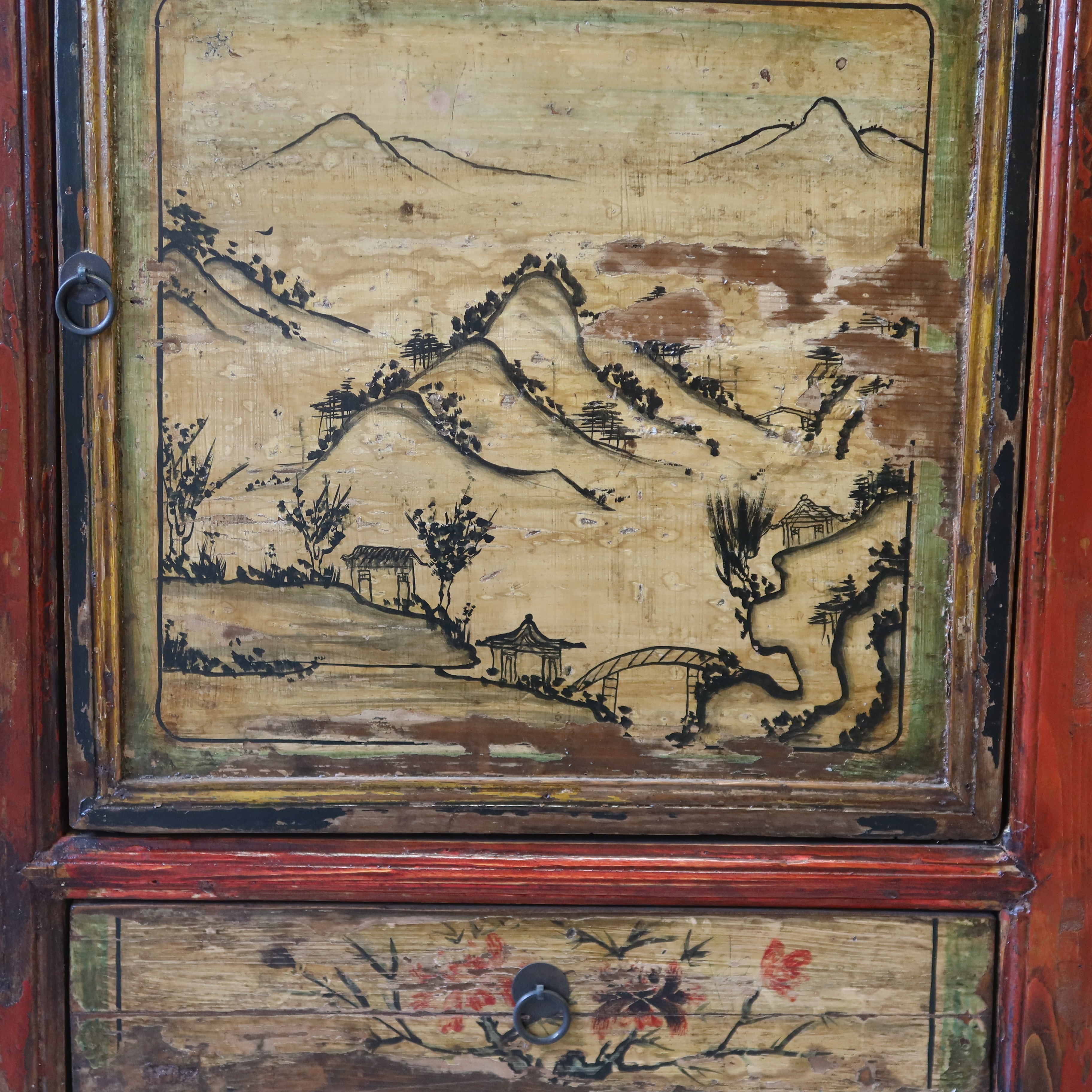 CREDENZA CINA (GANZU) 3 PANNELLI