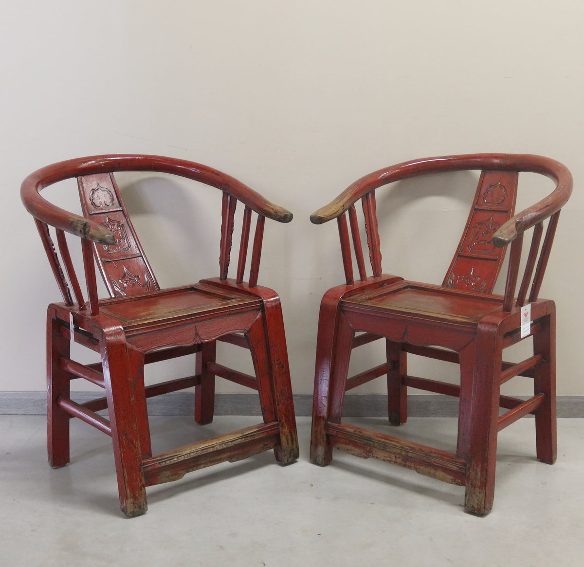 SEDIA CINESE A POZZETTO ROSSO BORDEAUX